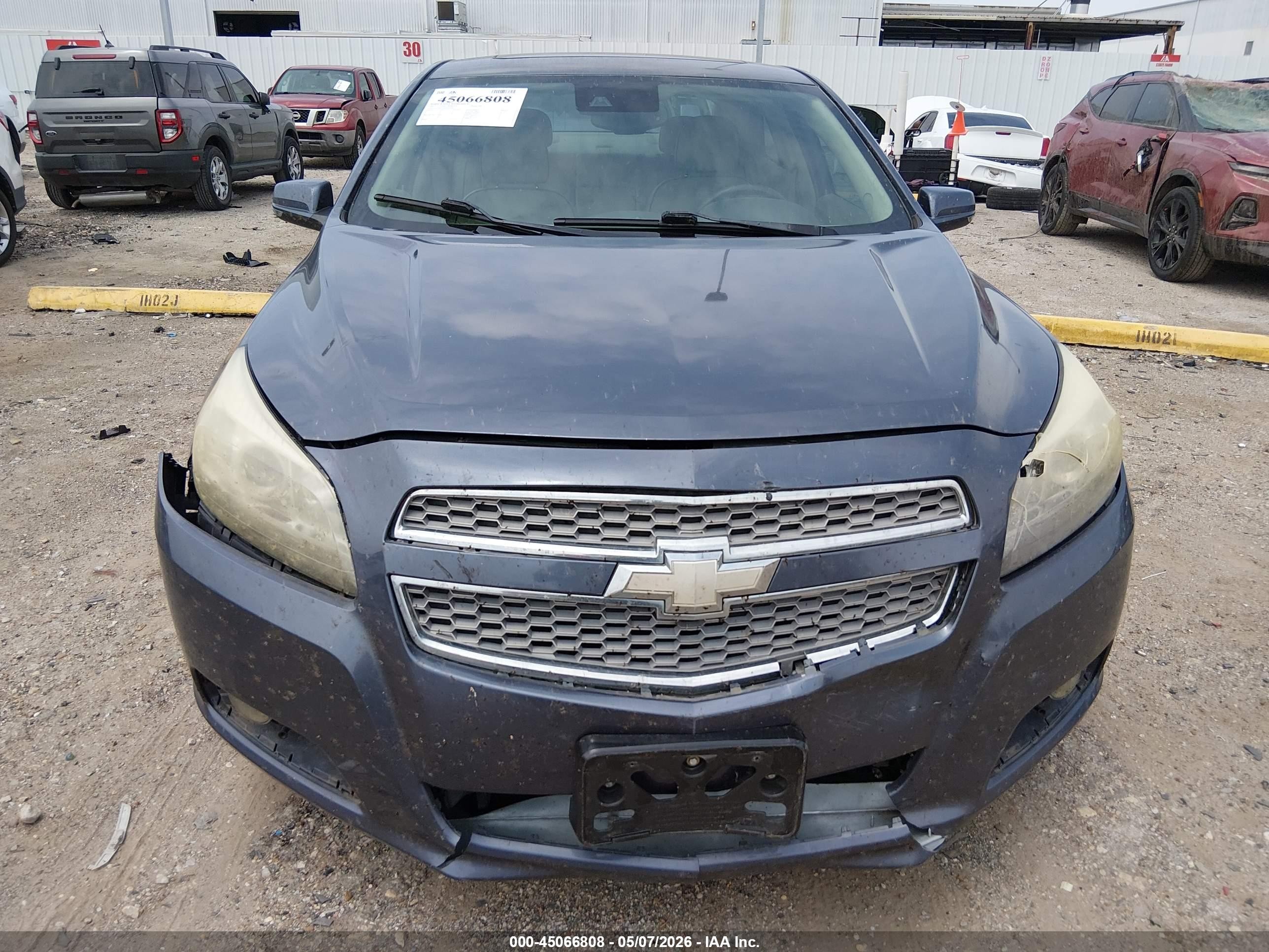 2013 Chevrolet Malibu 1lz Blue vin: 1G11H5SA6DF245204
