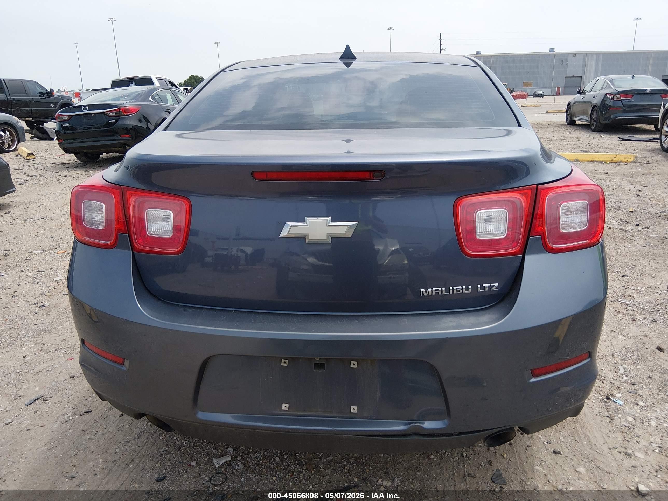 2013 Chevrolet Malibu 1lz Blue vin: 1G11H5SA6DF245204