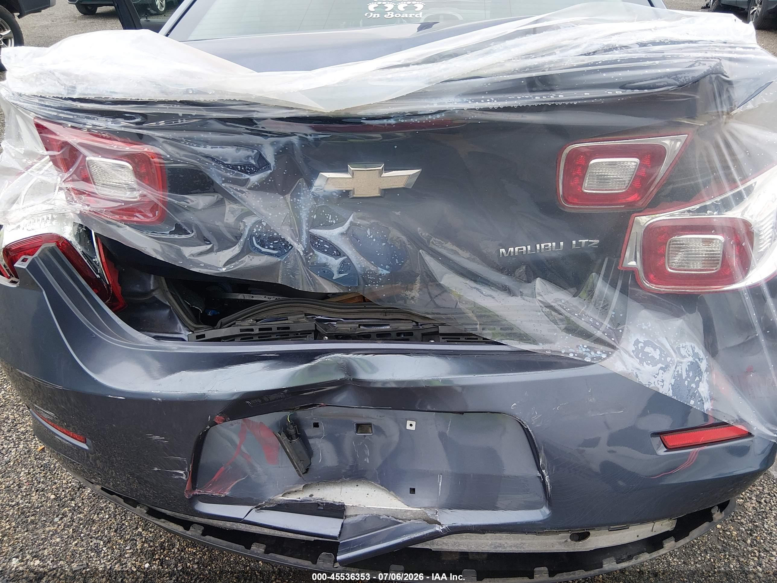 2013 Chevrolet Malibu 1lz Blue vin: 1G11H5SA6DF319446
