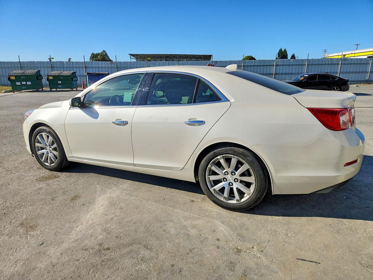 2013 Chevrolet Malibu Ltz White vin: 1G11H5SA6DF353953