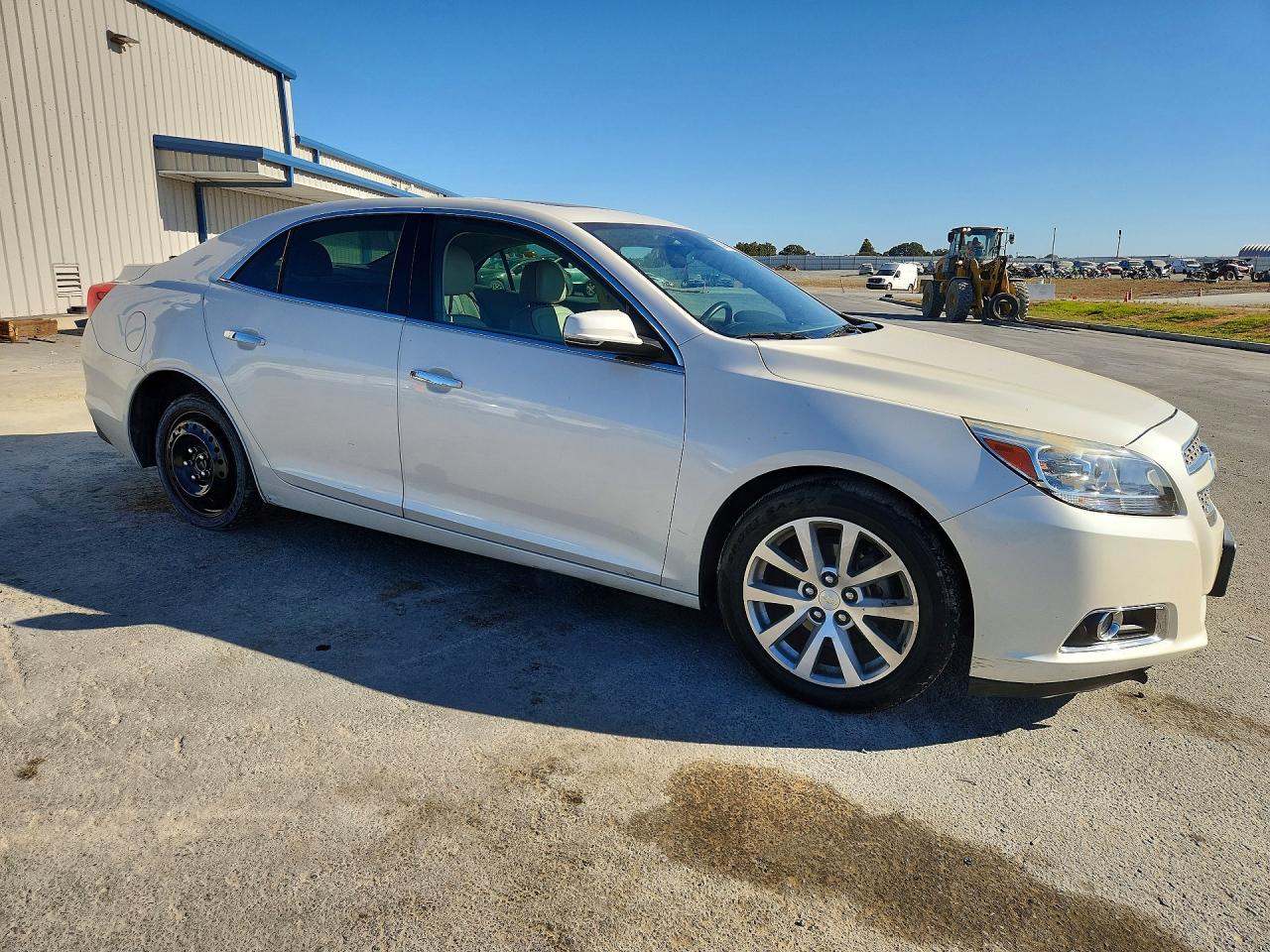 2013 Chevrolet Malibu Ltz White vin: 1G11H5SA6DF353953