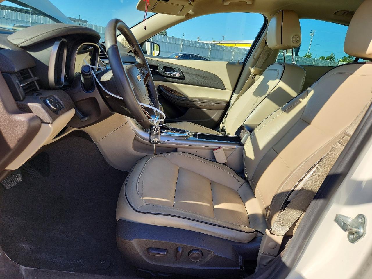 2013 Chevrolet Malibu Ltz White vin: 1G11H5SA6DF353953