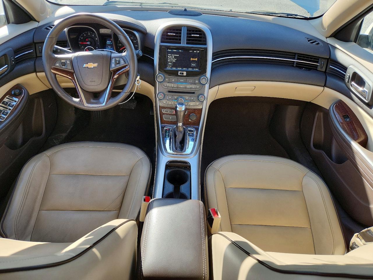 2013 Chevrolet Malibu Ltz White vin: 1G11H5SA6DF353953