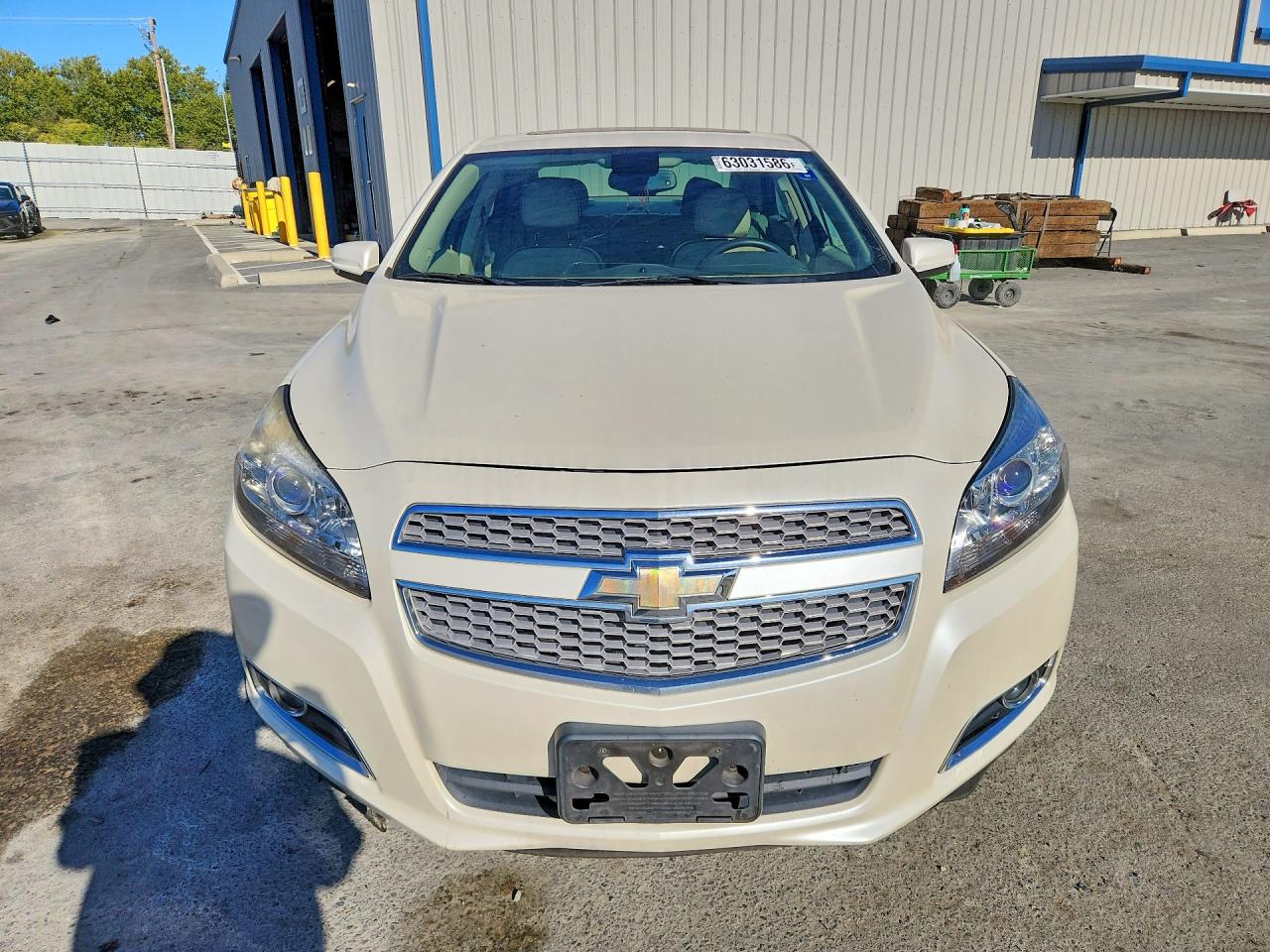2013 Chevrolet Malibu Ltz White vin: 1G11H5SA6DF353953