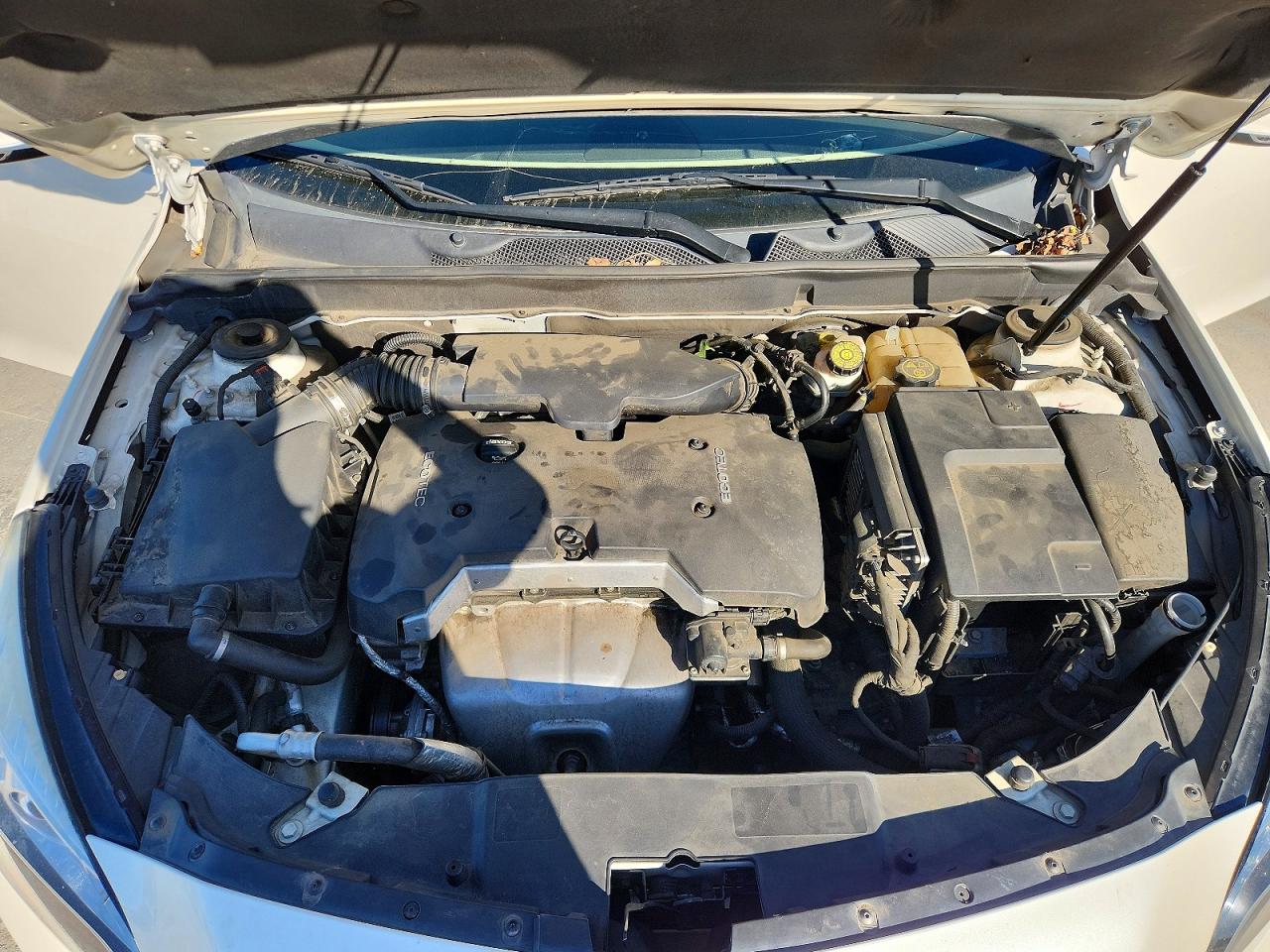 2013 Chevrolet Malibu Ltz White vin: 1G11H5SA6DF353953