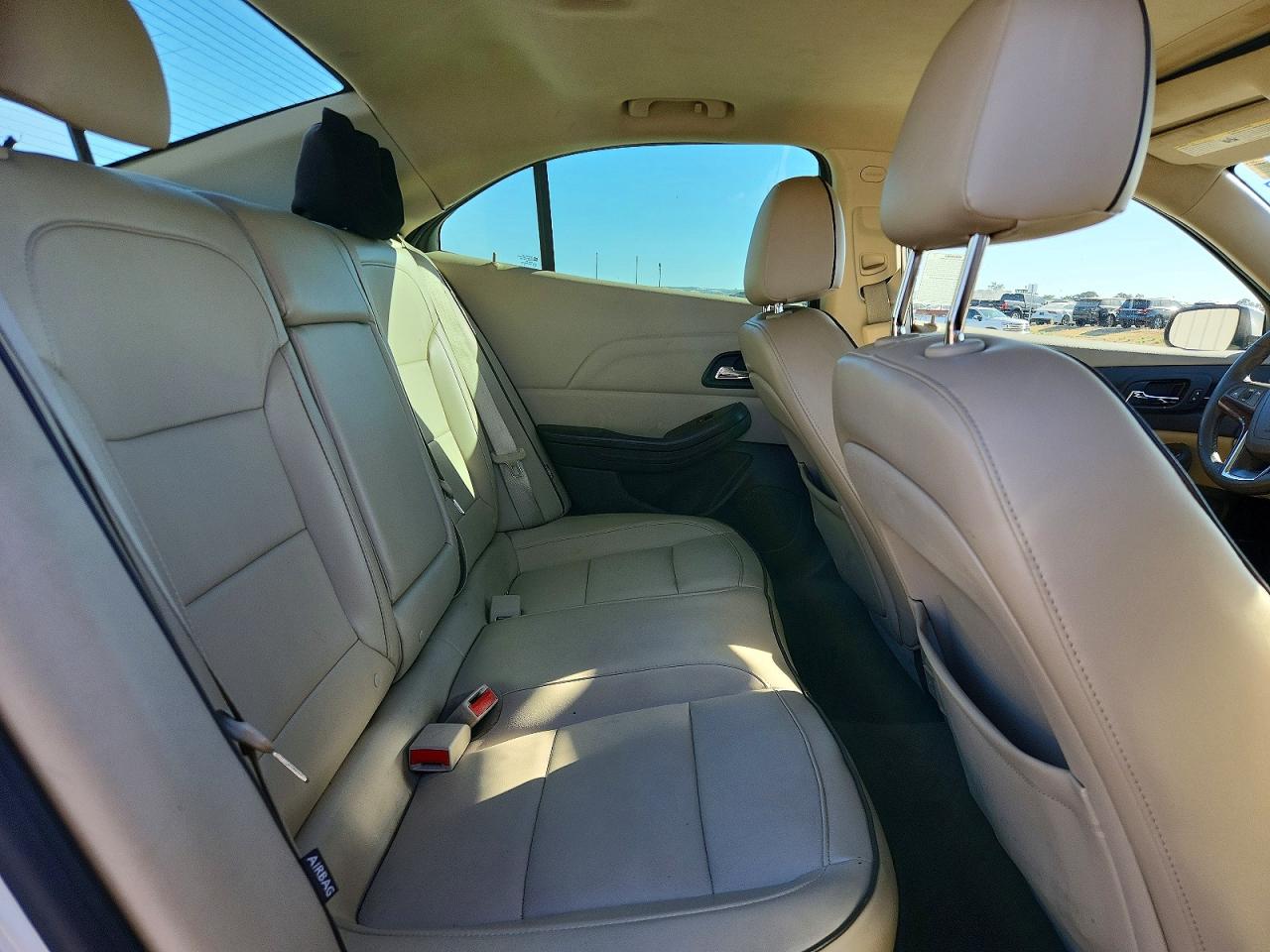 2013 Chevrolet Malibu Ltz White vin: 1G11H5SA6DF353953