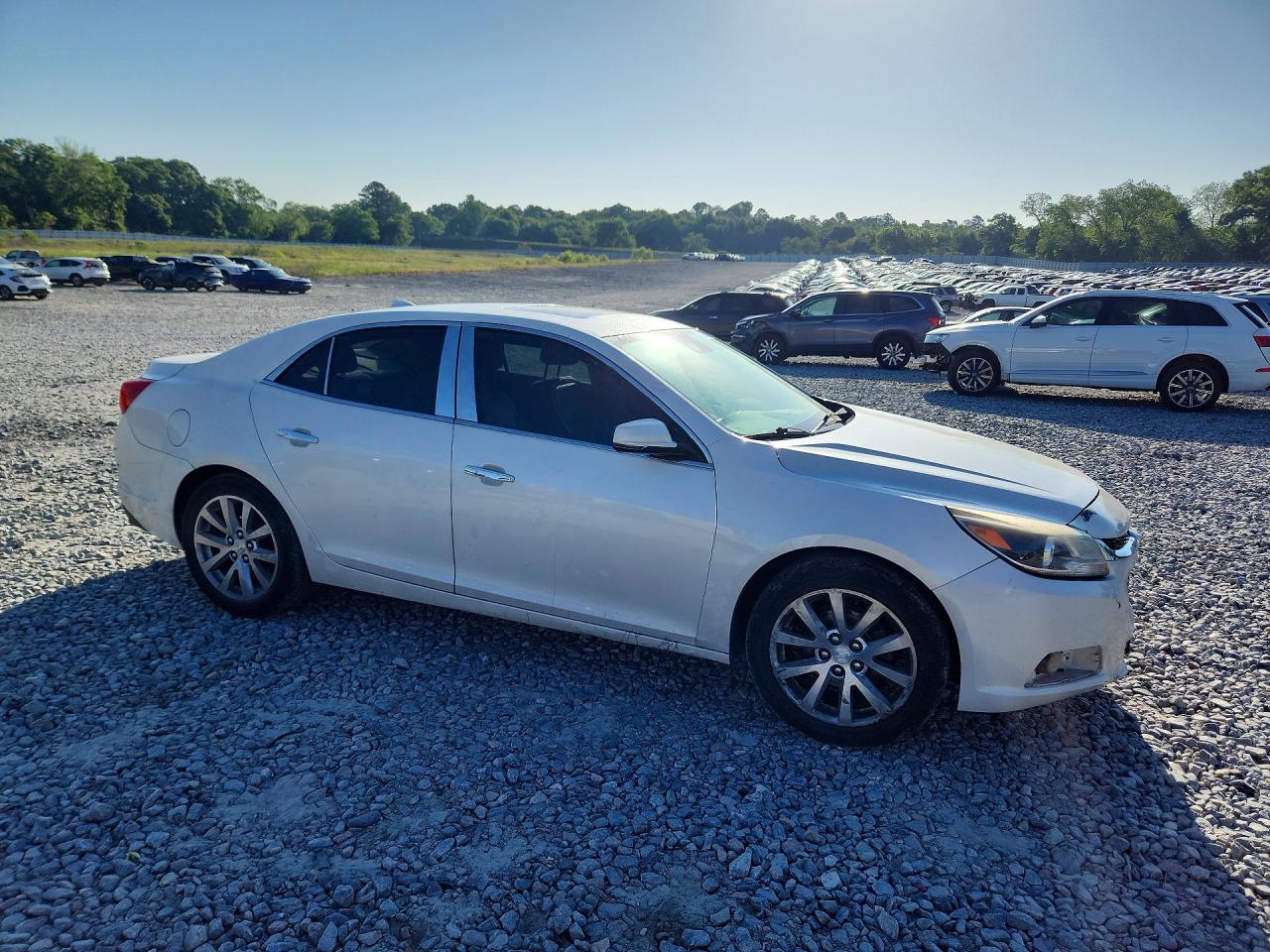 2013 Chevrolet Malibu Ltz White vin: 1G11H5SA7DF243090