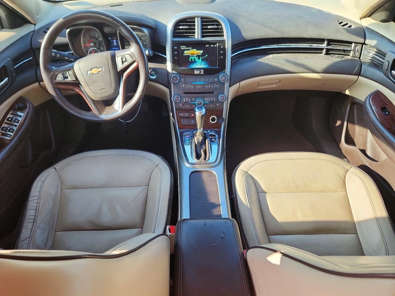 2013 Chevrolet Malibu Ltz White vin: 1G11H5SA7DF243090