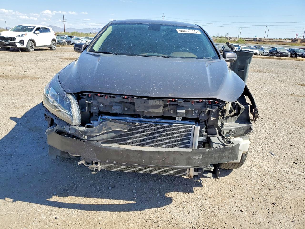 2013 Chevrolet Malibu Ltz Gray vin: 1G11H5SA7DF301098
