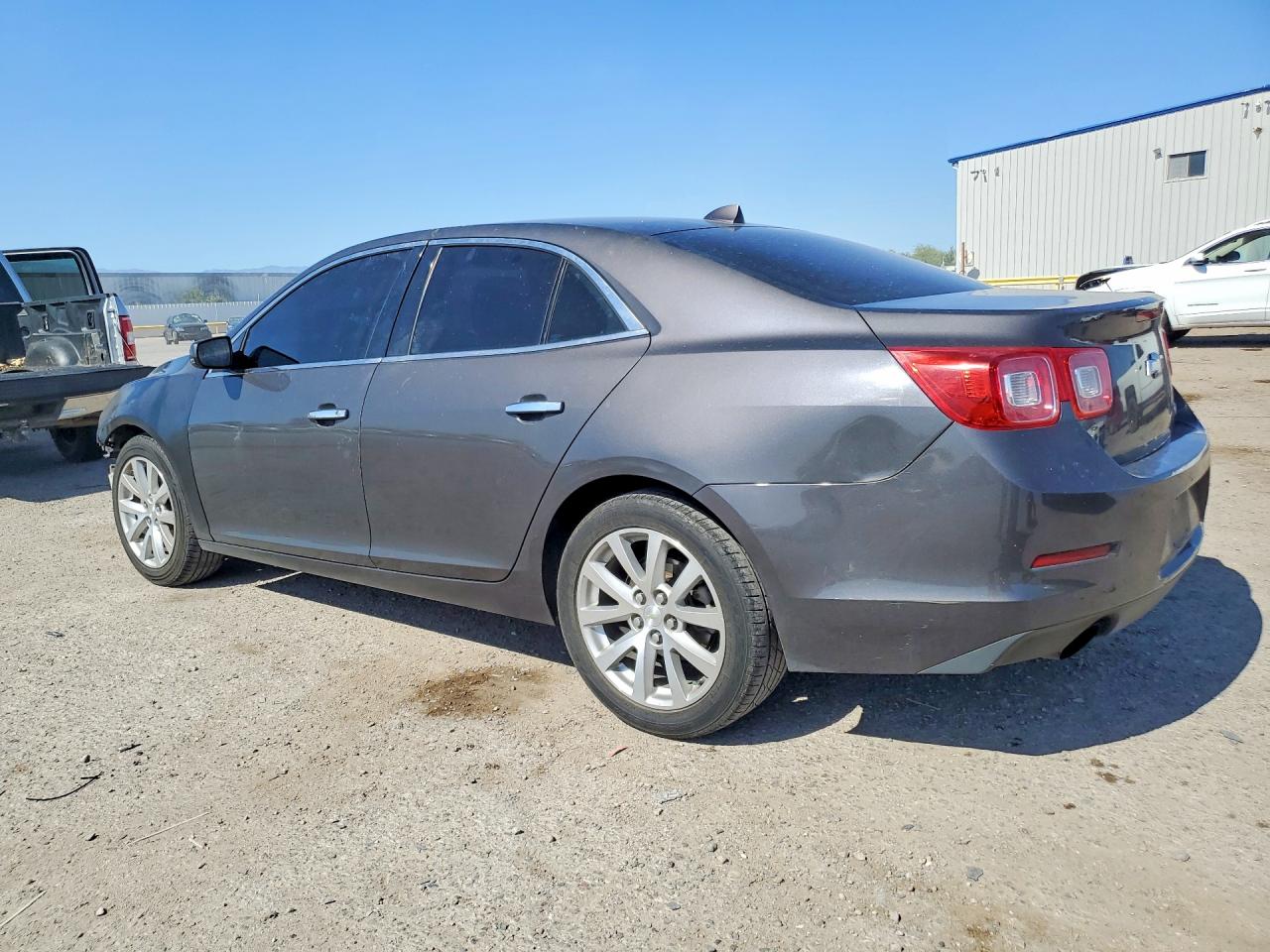 2013 Chevrolet Malibu Ltz Gray vin: 1G11H5SA7DF301098