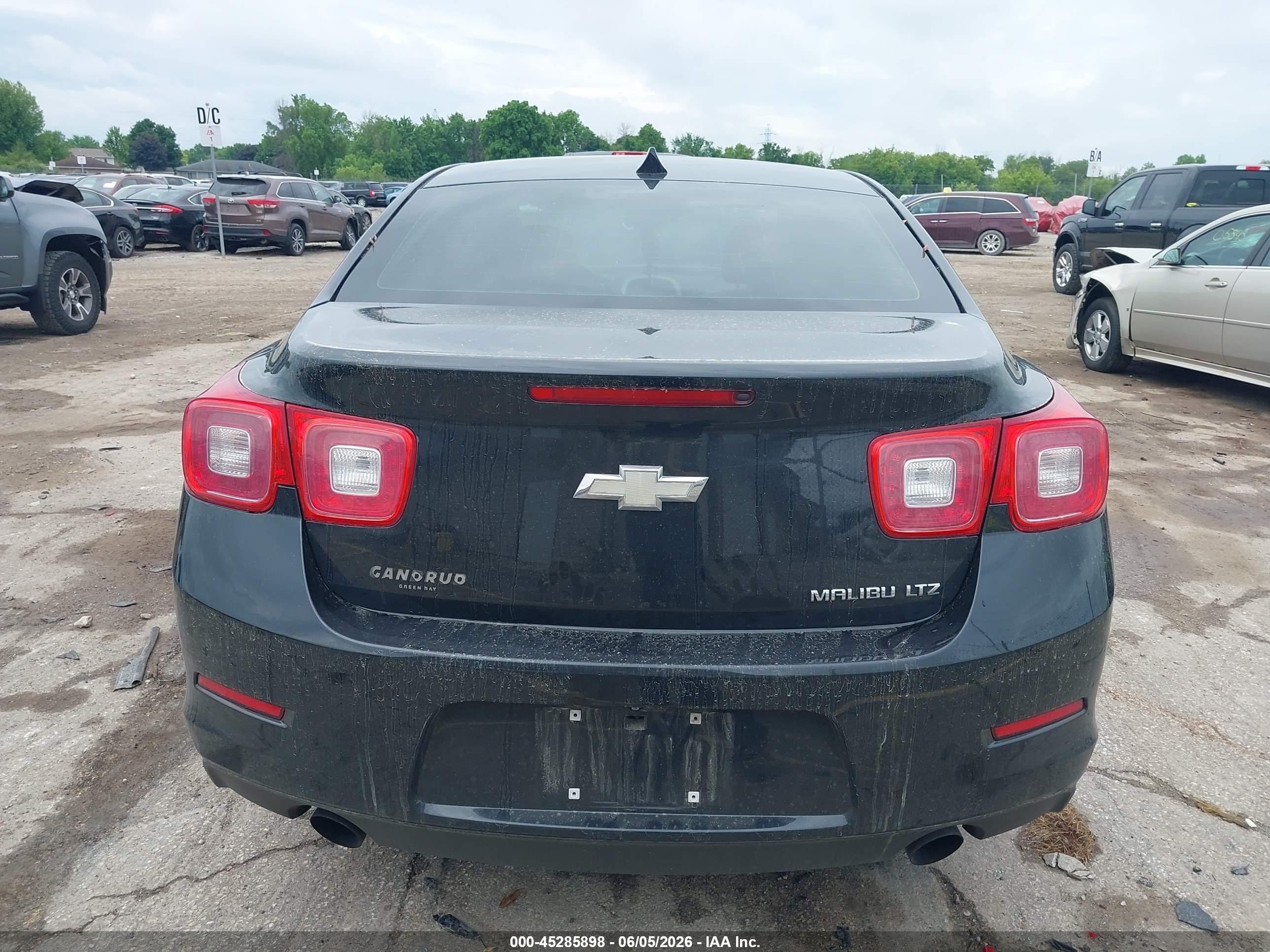 2013 Chevrolet Malibu 1lz Black vin: 1G11H5SA8DF145699