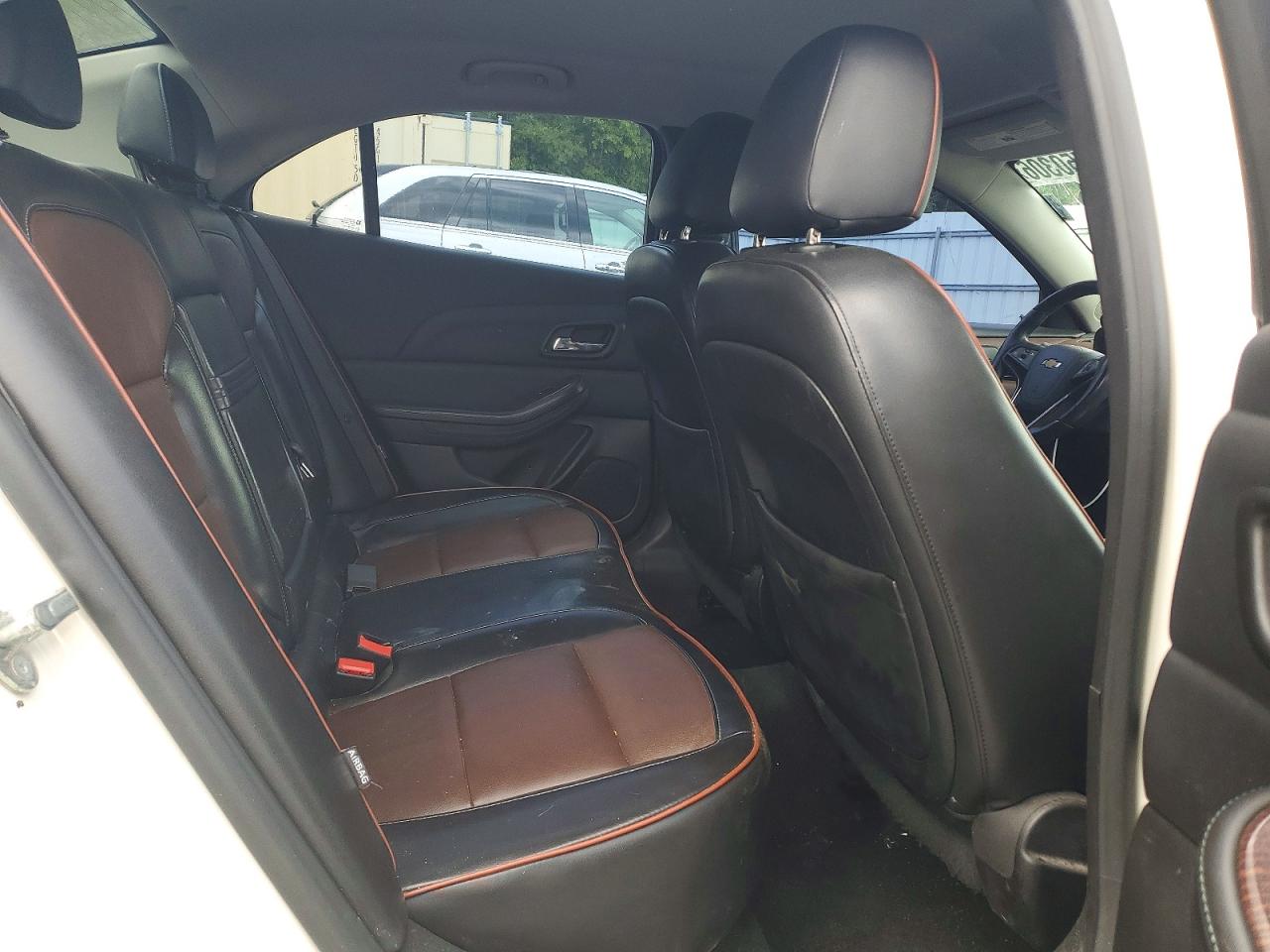 2013 Chevrolet Malibu Ltz White vin: 1G11H5SA8DF236505
