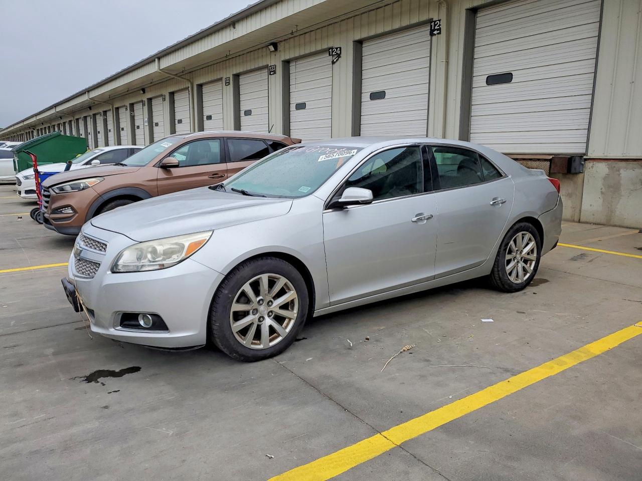 2013 Chevrolet Malibu Ltz Silver vin: 1G11H5SA8DF286921