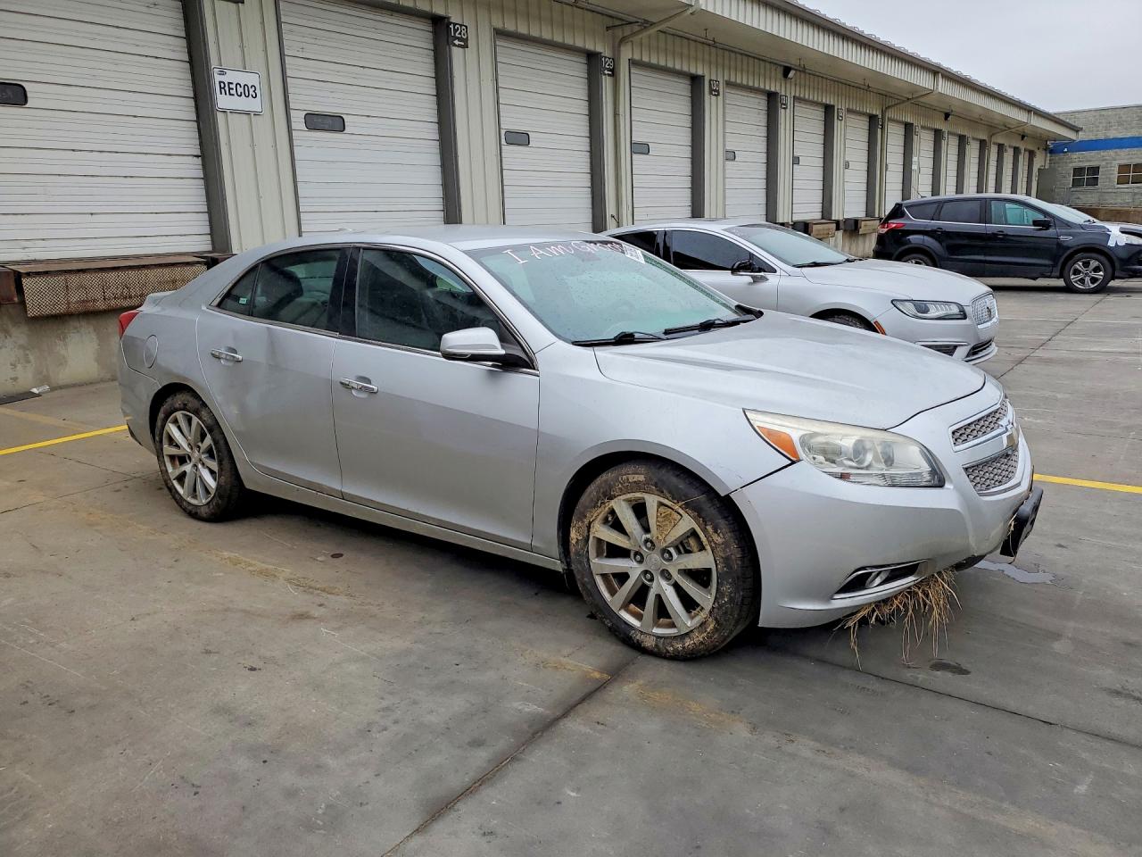 2013 Chevrolet Malibu Ltz Silver vin: 1G11H5SA8DF286921