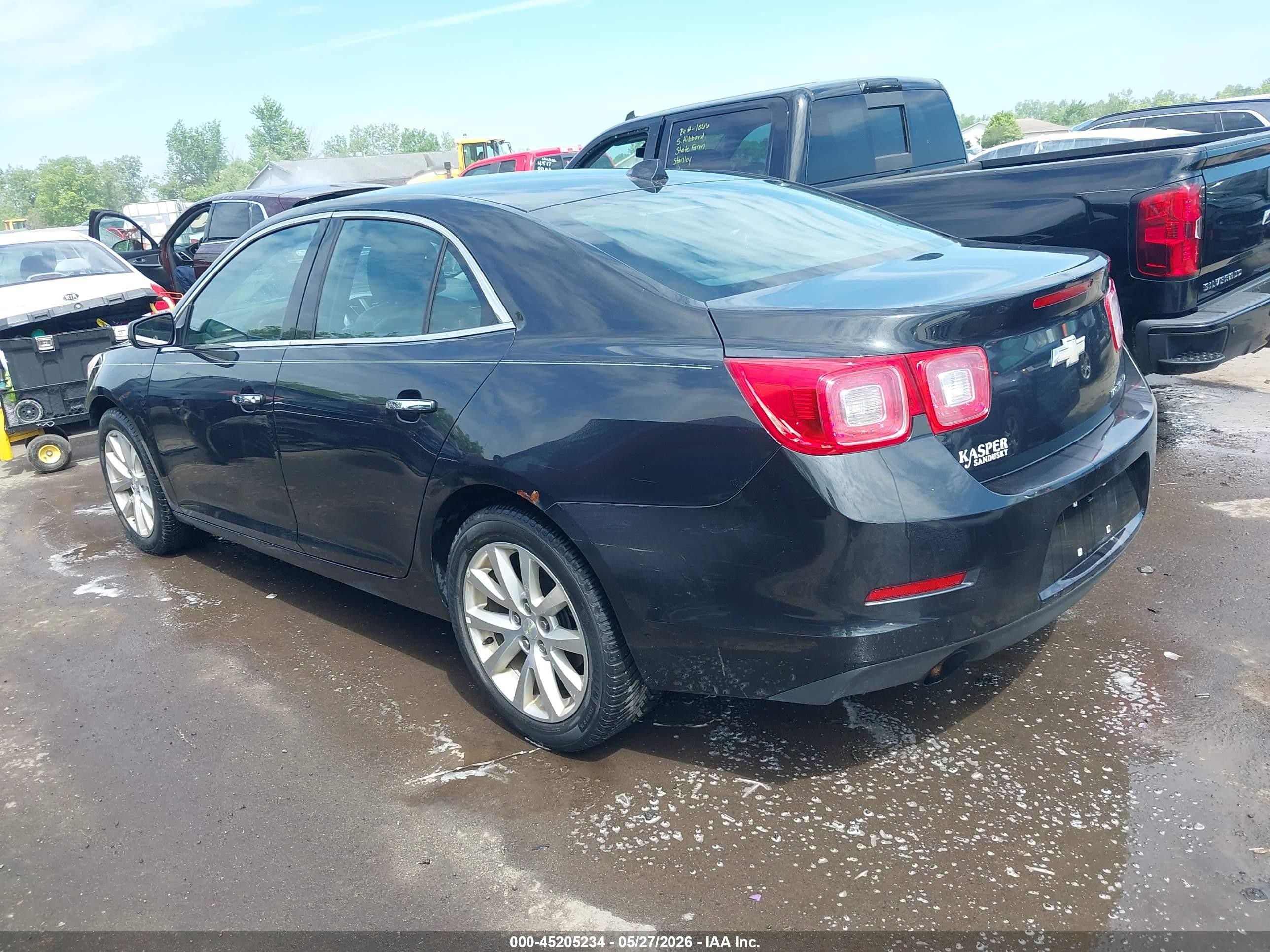 2013 Chevrolet Malibu 1lz Black vin: 1G11H5SA8DF306214