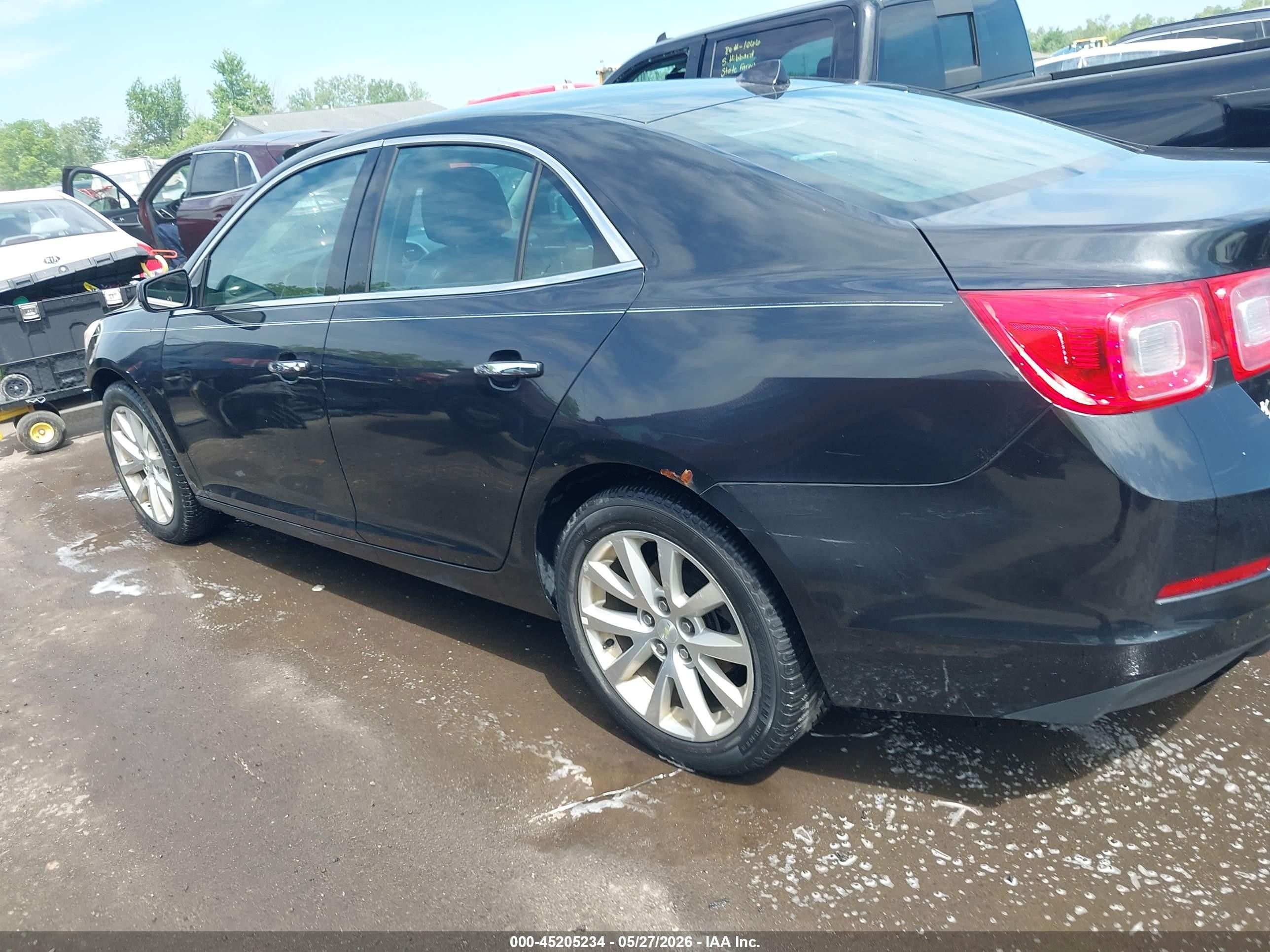 2013 Chevrolet Malibu 1lz Black vin: 1G11H5SA8DF306214