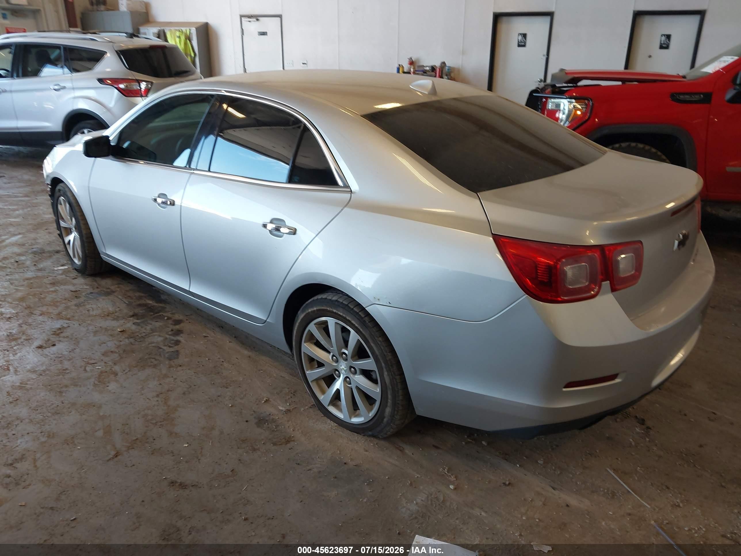 2013 Chevrolet Malibu 1lz Silver vin: 1G11H5SA8DF309582