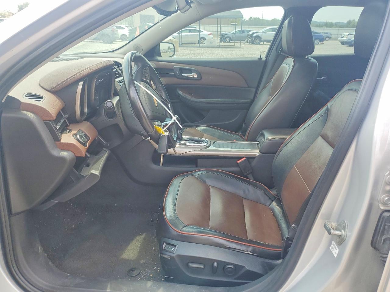 2013 Chevrolet Malibu Ltz Silver vin: 1G11H5SA9DF123551
