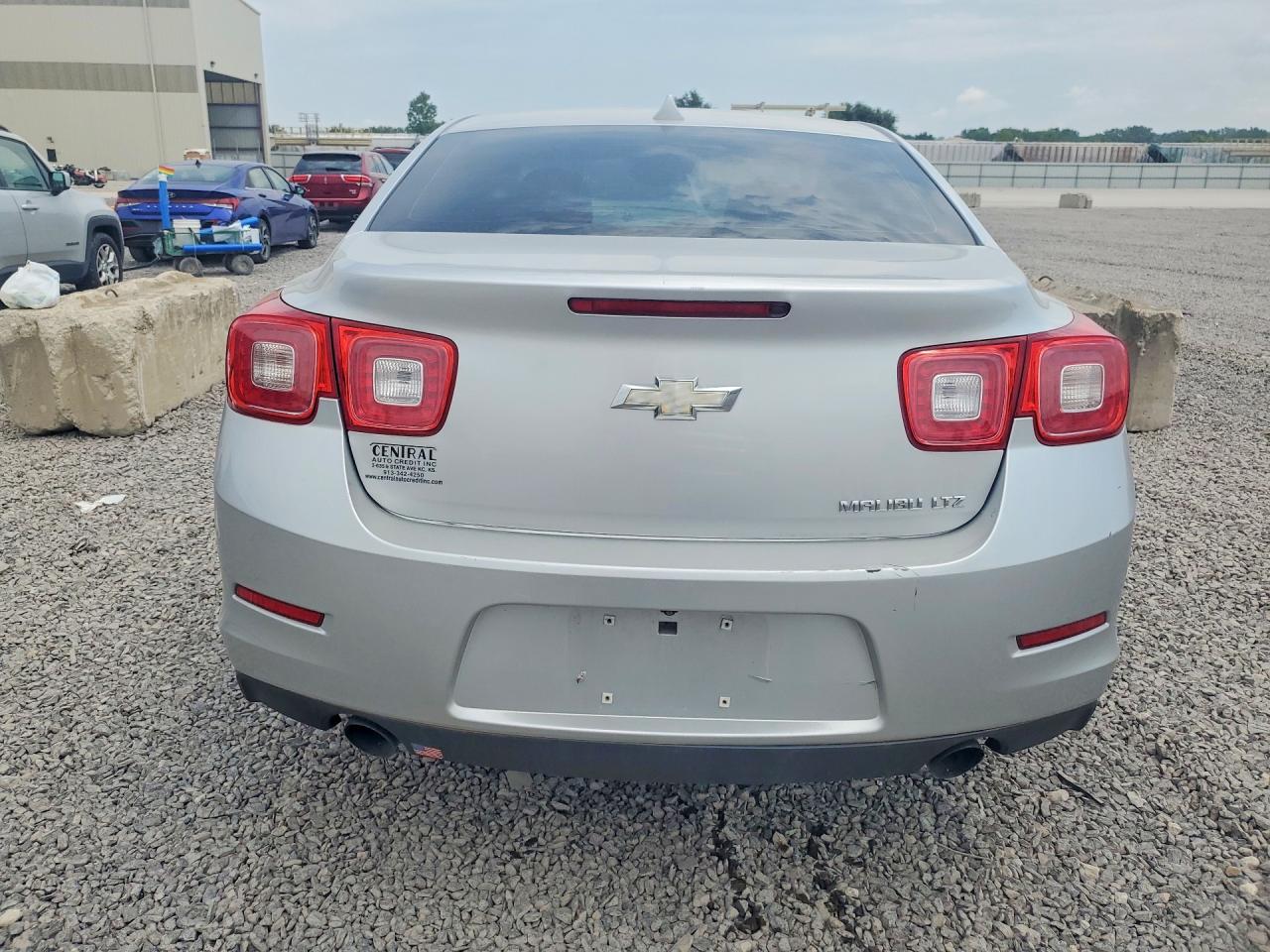 2013 Chevrolet Malibu Ltz Silver vin: 1G11H5SA9DF123551