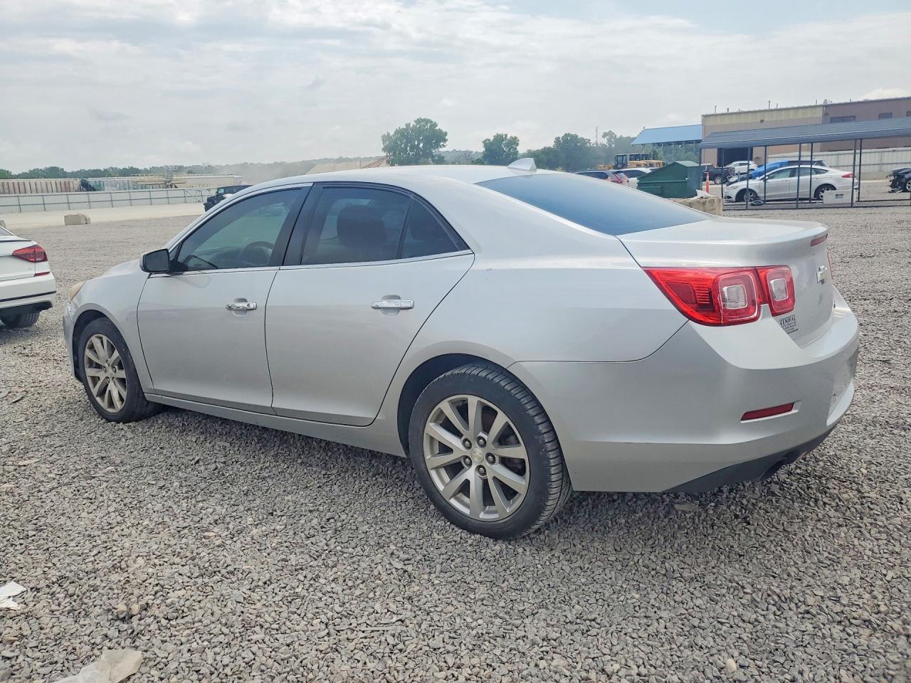 2013 Chevrolet Malibu Ltz Silver vin: 1G11H5SA9DF123551