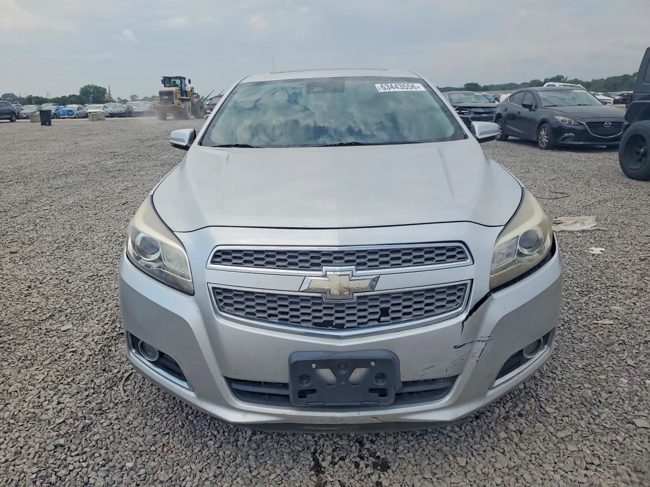 2013 Chevrolet Malibu Ltz Silver vin: 1G11H5SA9DF123551