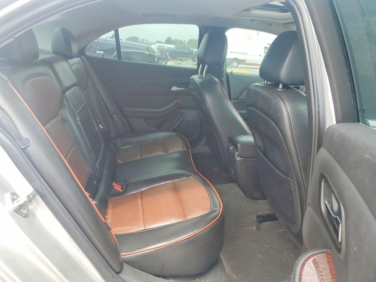 2013 Chevrolet Malibu Ltz Silver vin: 1G11H5SA9DF123551