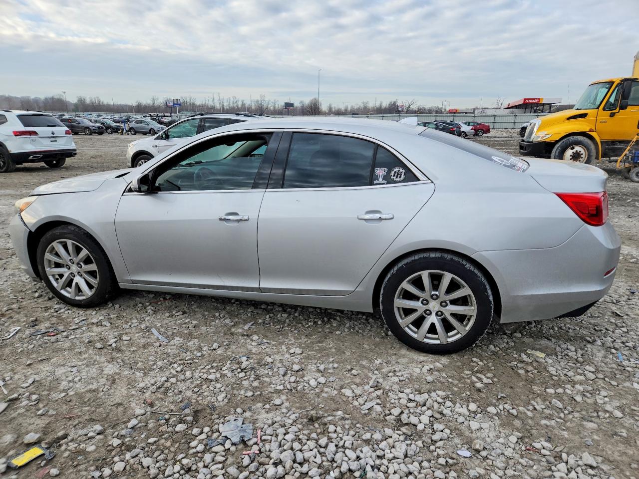 2013 Chevrolet Malibu Silver vin: 1G11H5SA9DF329792