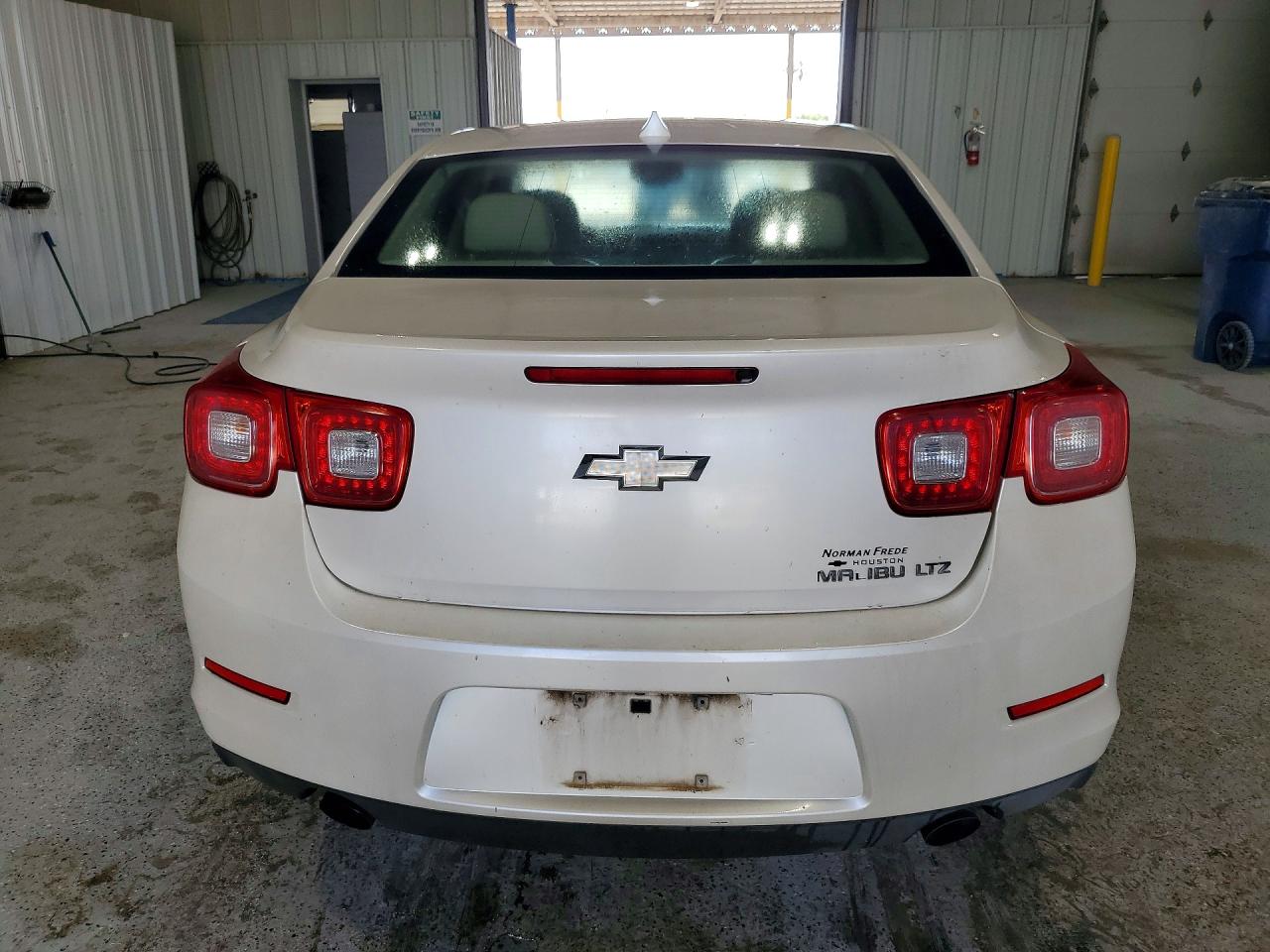 2013 Chevrolet Malibu Ltz White vin: 1G11H5SAXDF138835