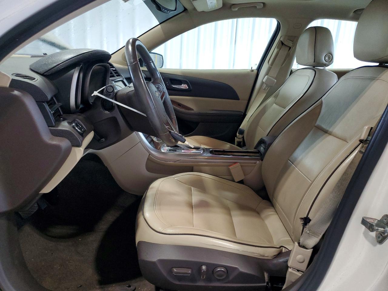 2013 Chevrolet Malibu Ltz White vin: 1G11H5SAXDF138835