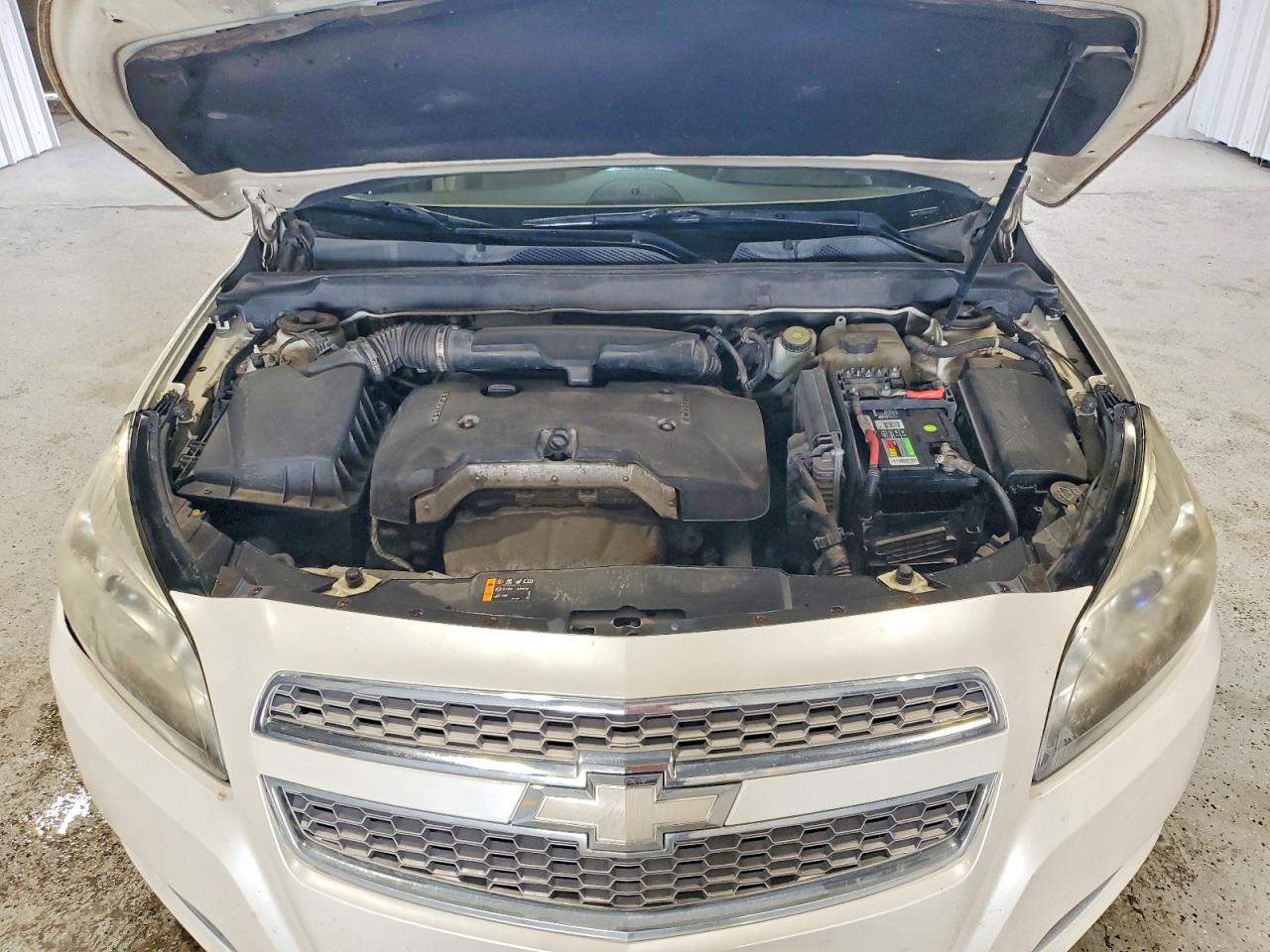 2013 Chevrolet Malibu Ltz White vin: 1G11H5SAXDF138835