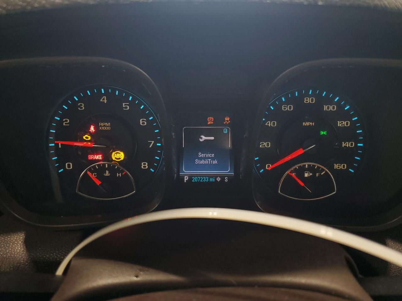 2013 Chevrolet Malibu Ltz White vin: 1G11H5SAXDF138835 Damage: Warning Light - Engine, On, Unacceptable