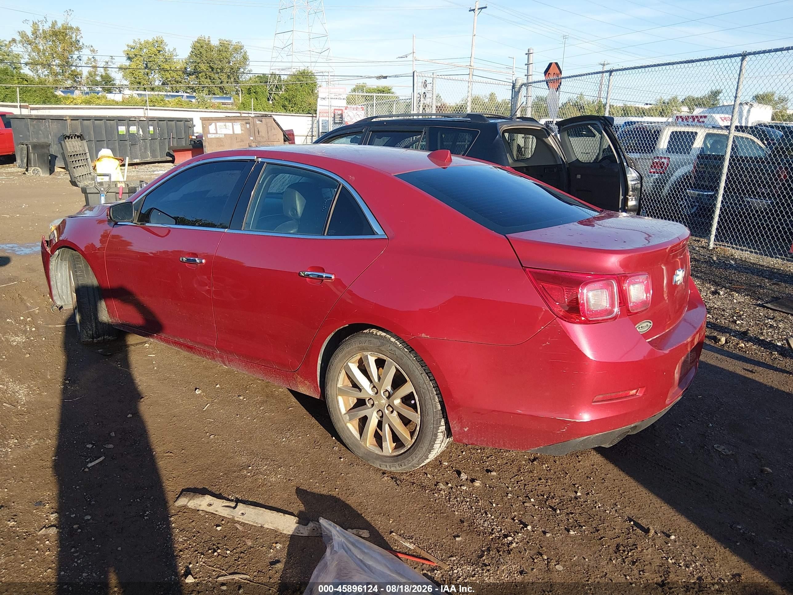 2013 Chevrolet Malibu 1lz Красный vin: 1G11H5SAXDF158549
