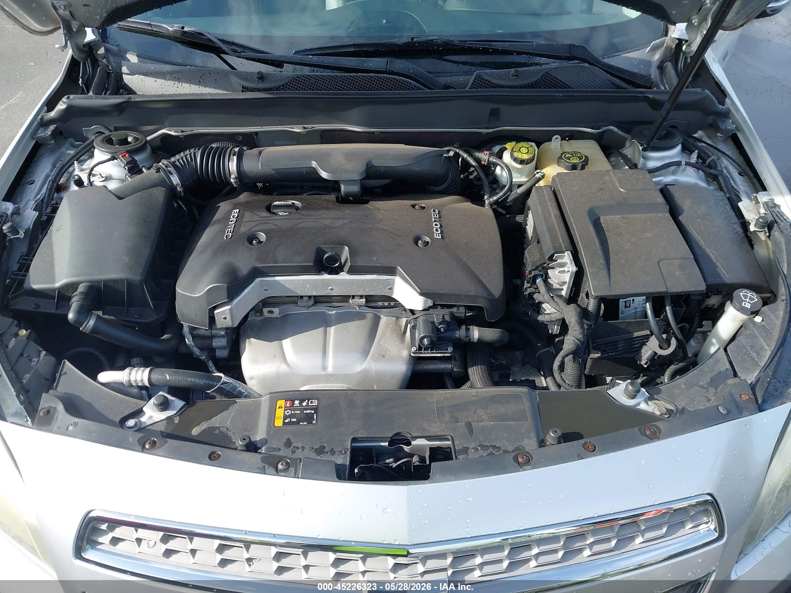 2013 Chevrolet Malibu 1lz Silver vin: 1G11H5SAXDF320440