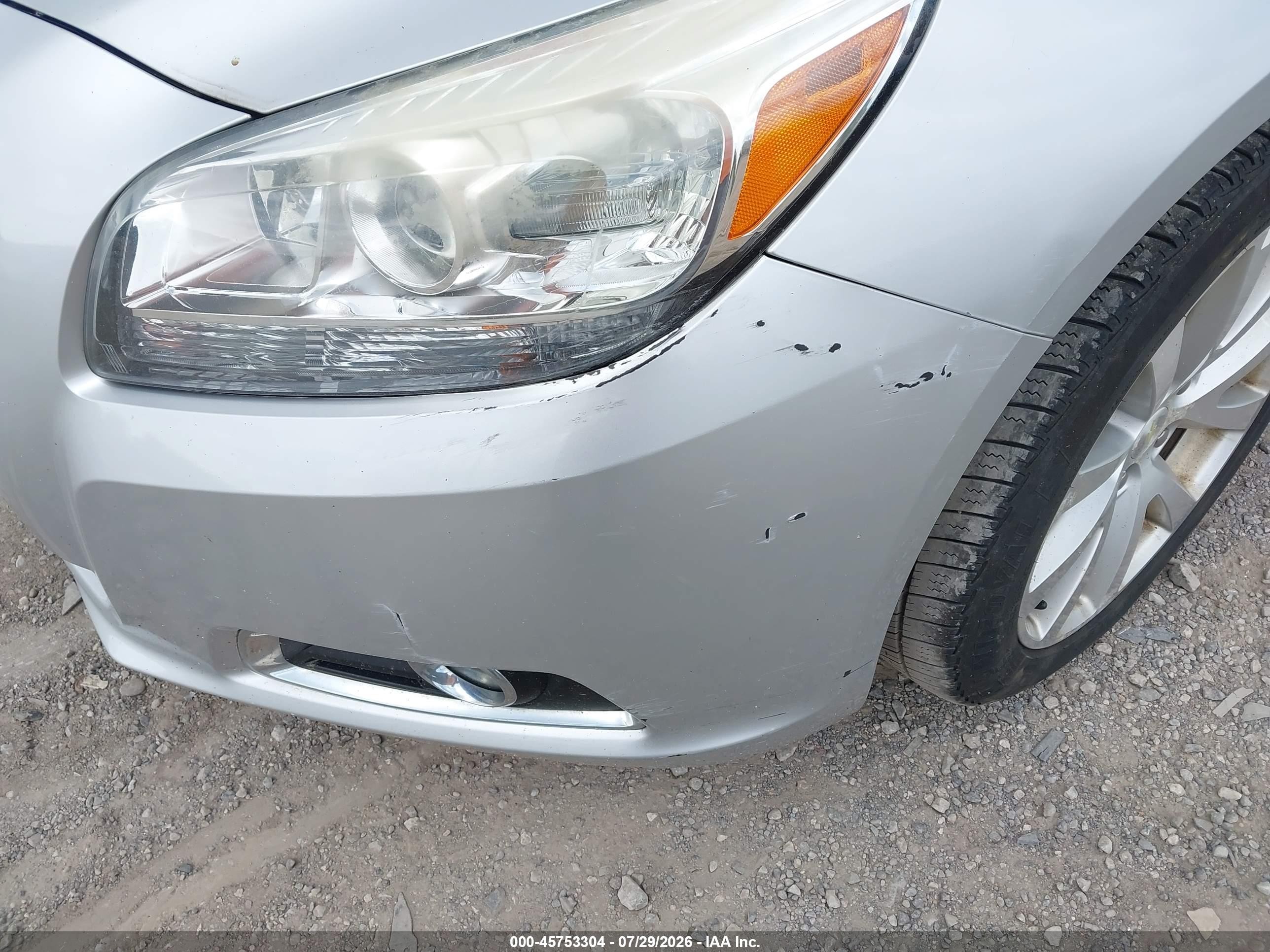 2013 Chevrolet Malibu 1lz Silver vin: 1G11H5SAXDF336170