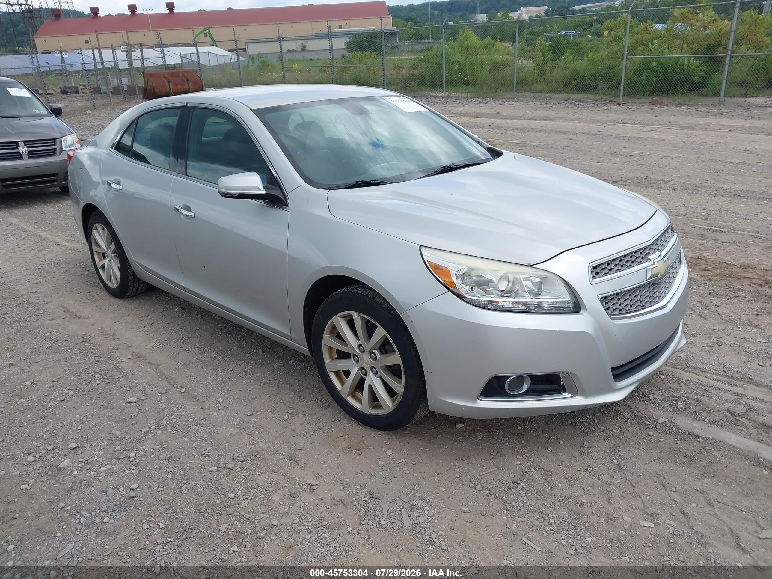 2013 Chevrolet Malibu 1lz Silver vin: 1G11H5SAXDF336170
