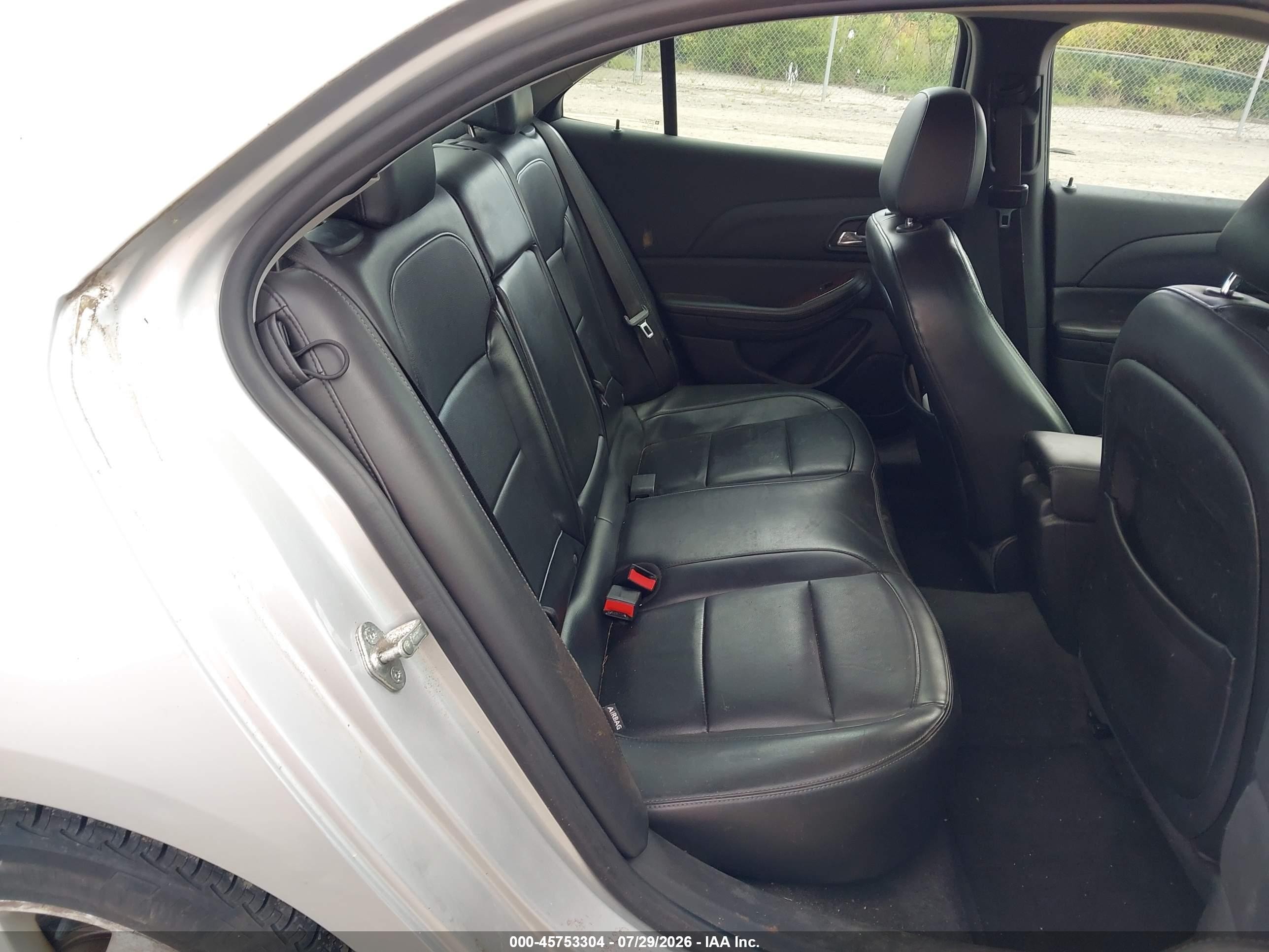2013 Chevrolet Malibu 1lz Silver vin: 1G11H5SAXDF336170