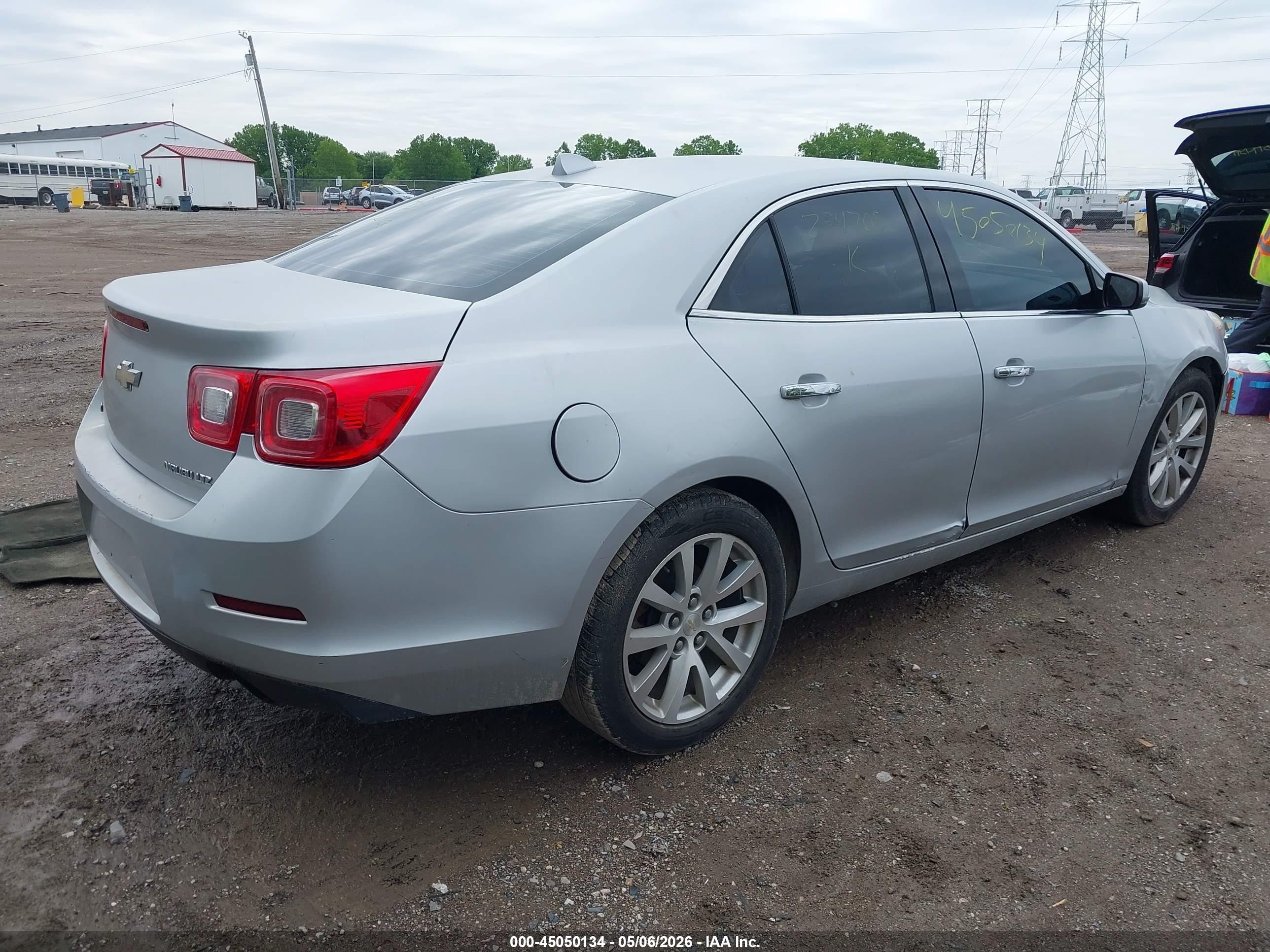 2014 Chevrolet Malibu 1lz Silver vin: 1G11H5SL0EF294708