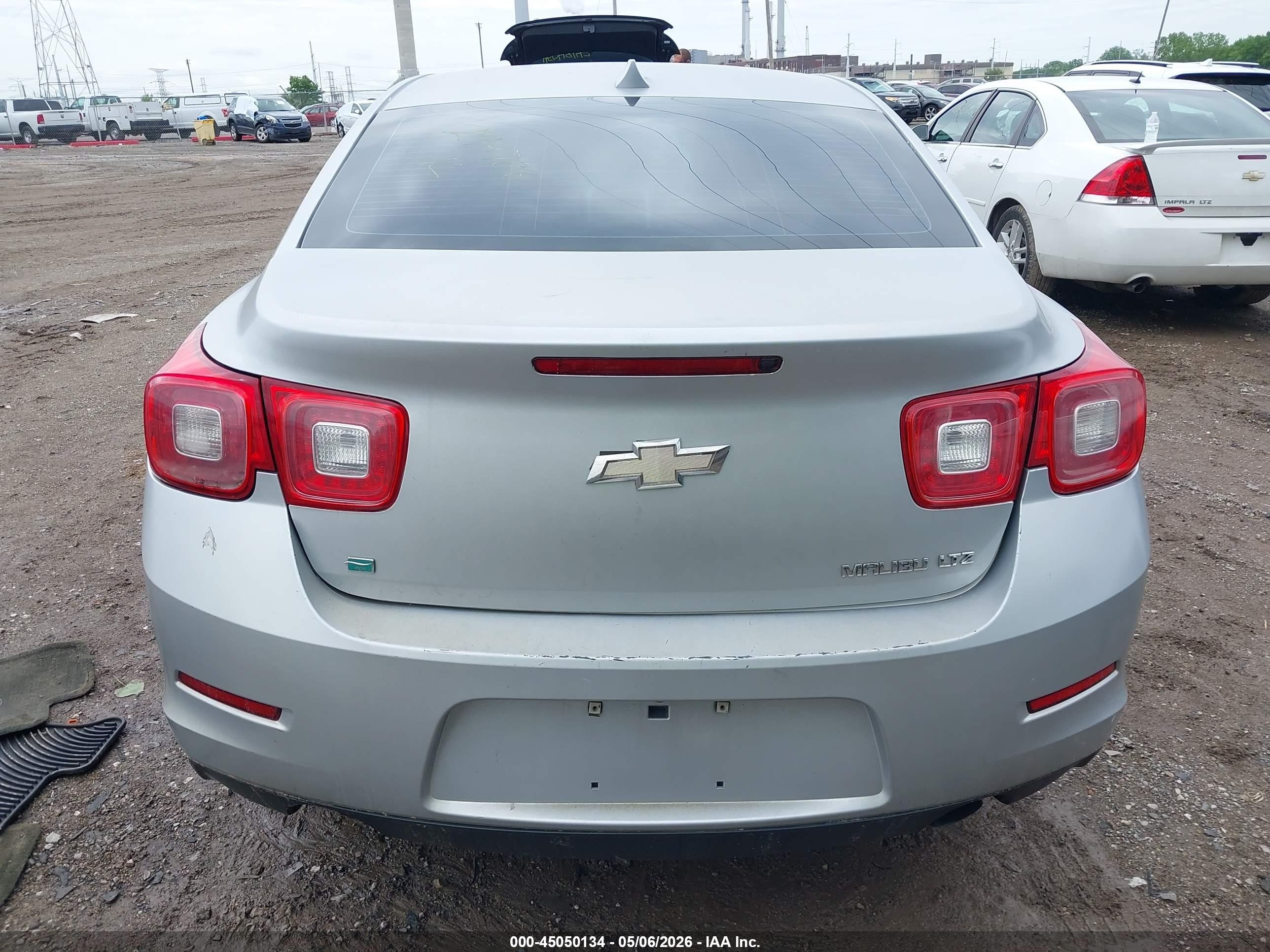2014 Chevrolet Malibu 1lz Silver vin: 1G11H5SL0EF294708