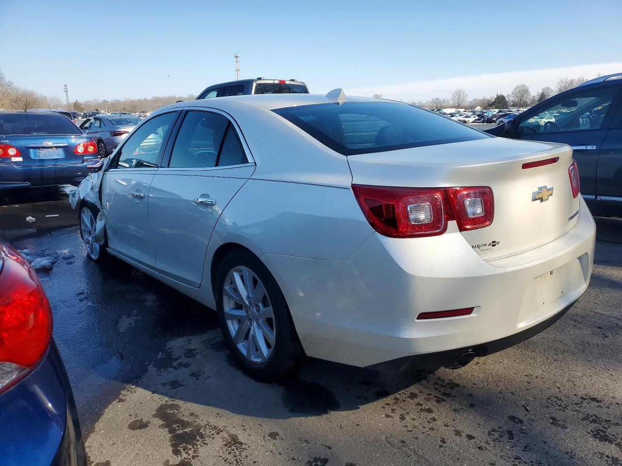 2014 Chevrolet Malibu Ltz White vin: 1G11H5SL1EF115270