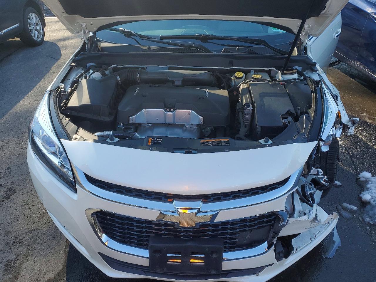 2014 Chevrolet Malibu Ltz White vin: 1G11H5SL1EF115270