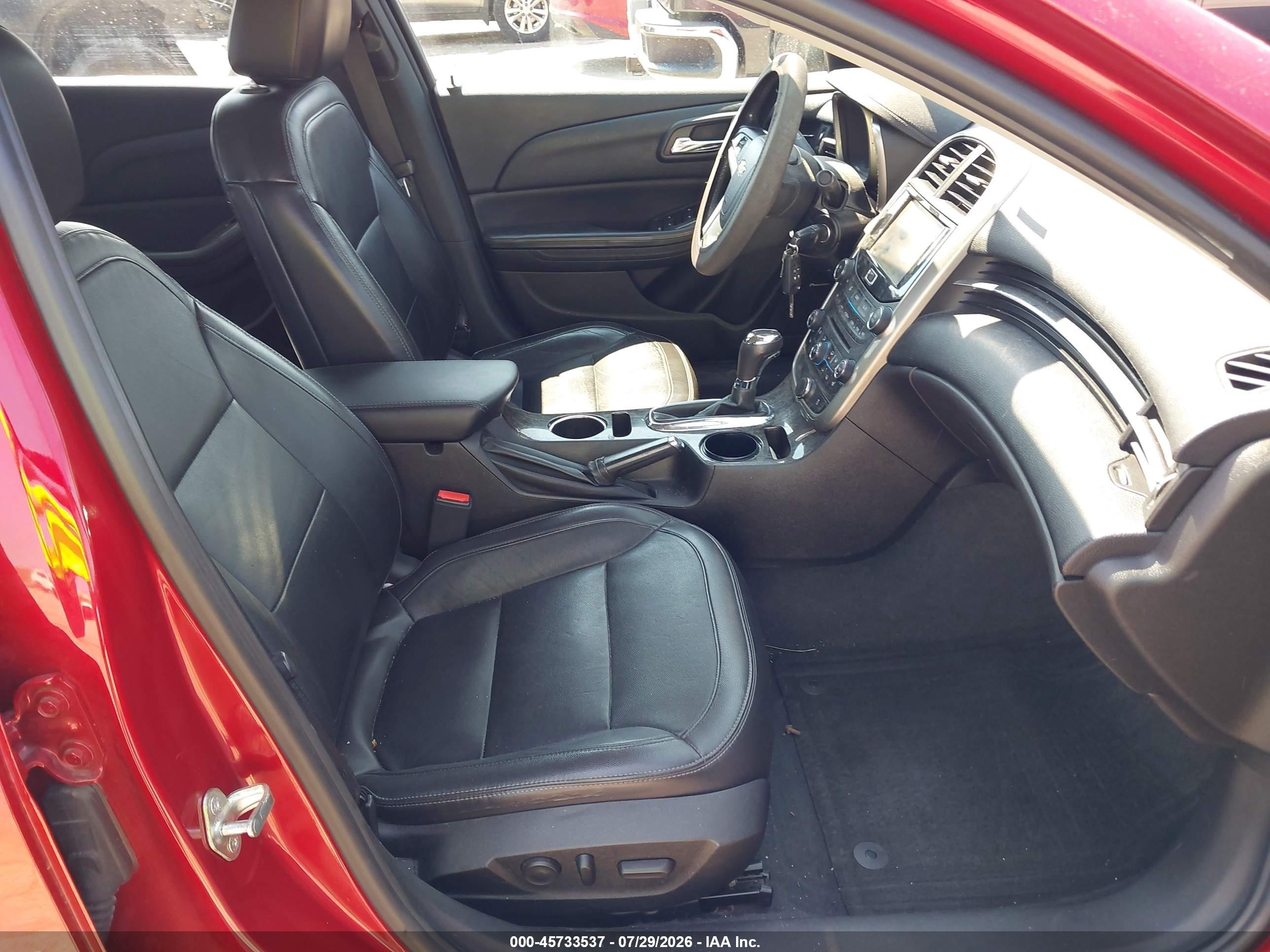 2014 Chevrolet Malibu 1lz Red vin: 1G11H5SL1EF193337