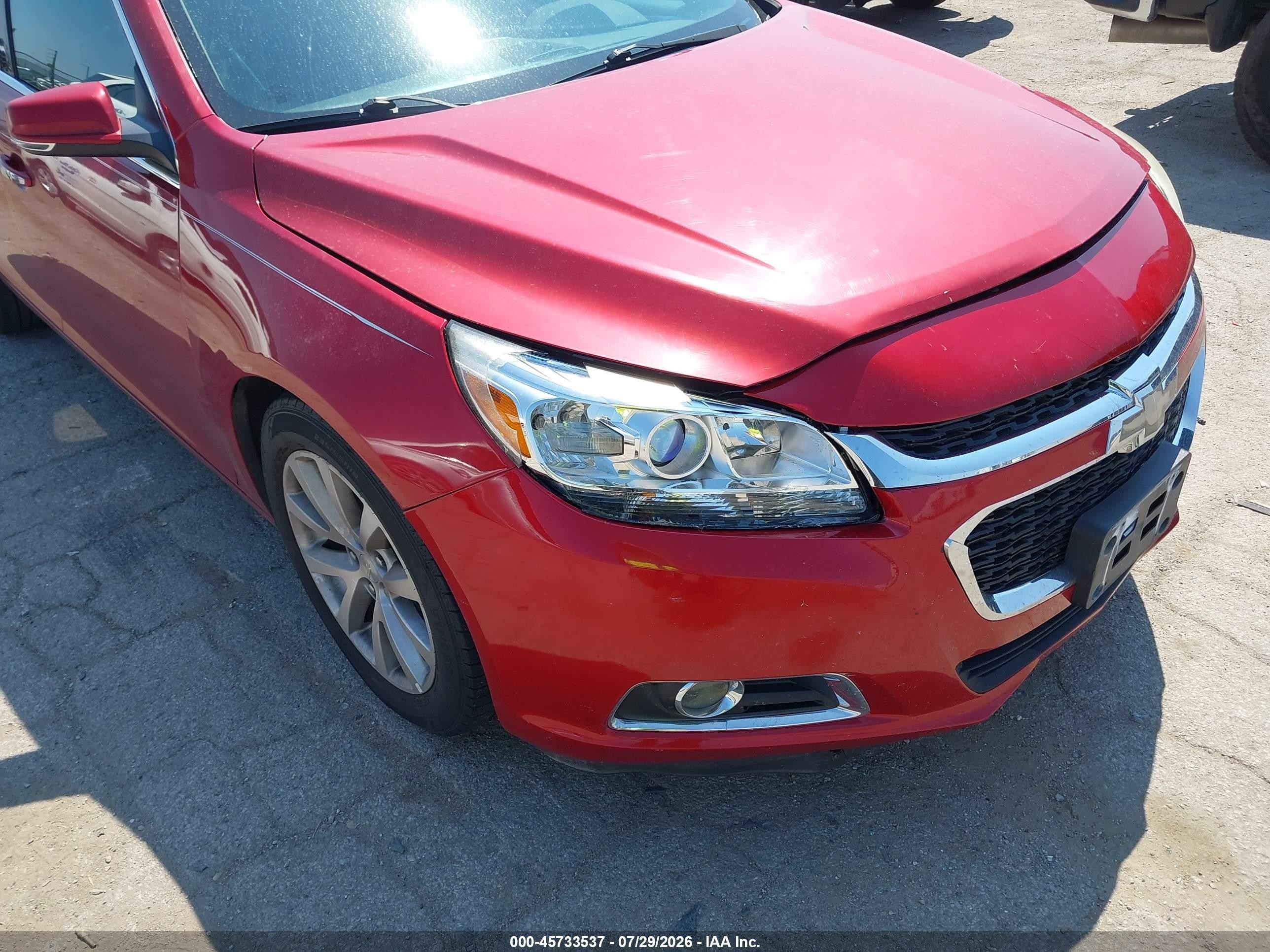 2014 Chevrolet Malibu 1lz Red vin: 1G11H5SL1EF193337