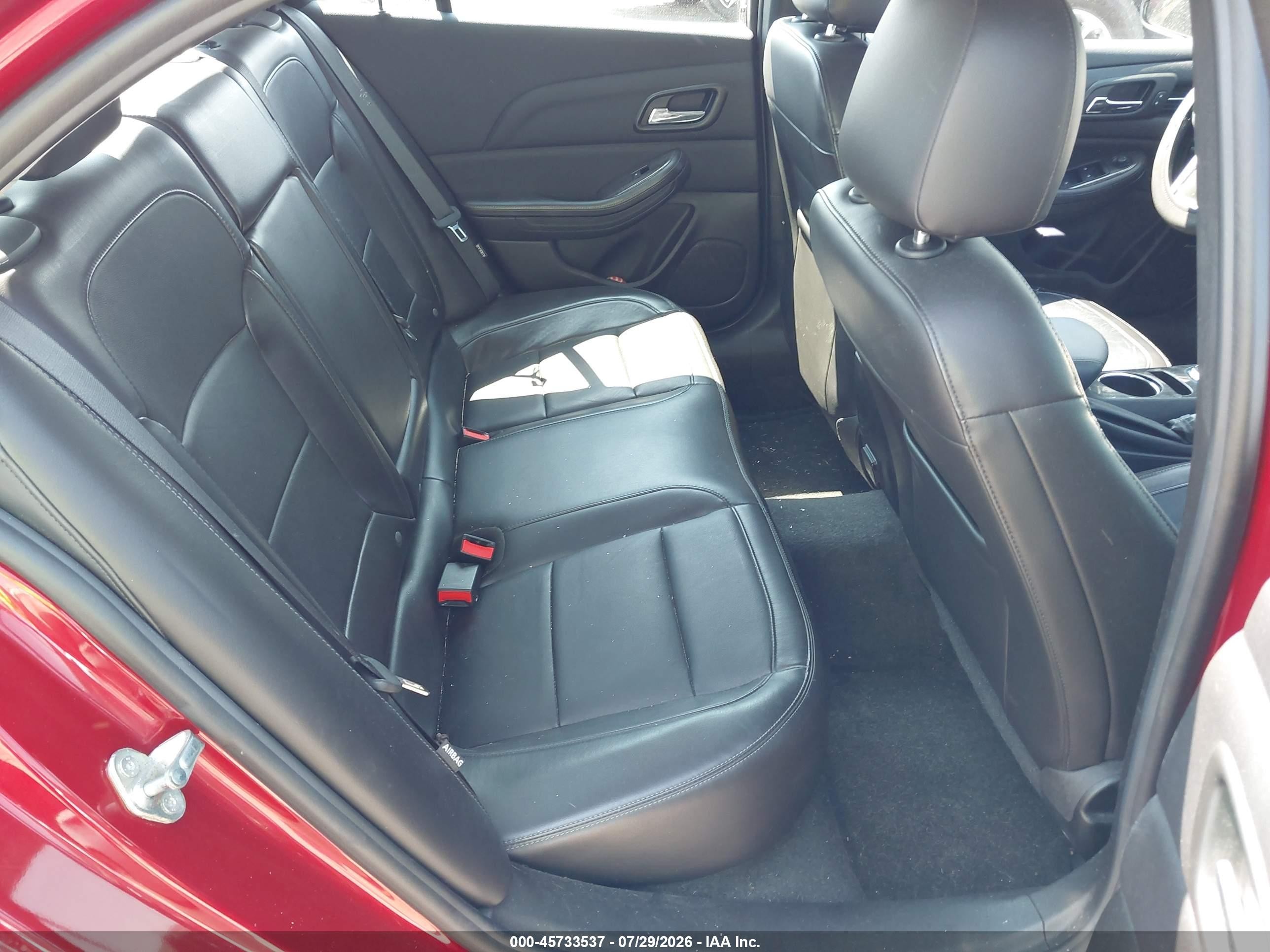 2014 Chevrolet Malibu 1lz Red vin: 1G11H5SL1EF193337
