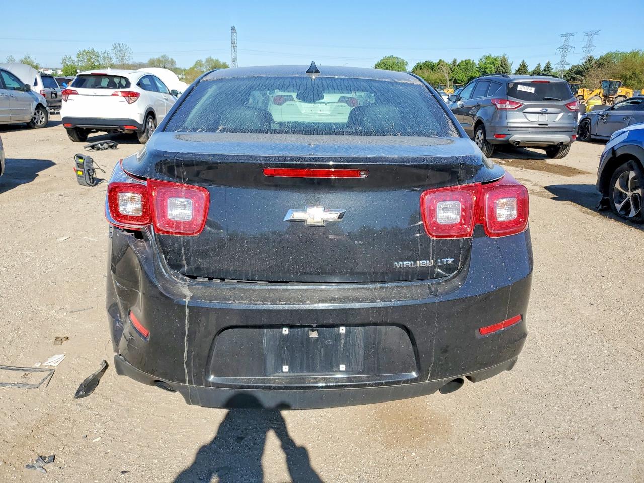 2014 Chevrolet Malibu Ltz Черный vin: 1G11H5SL1EF195007