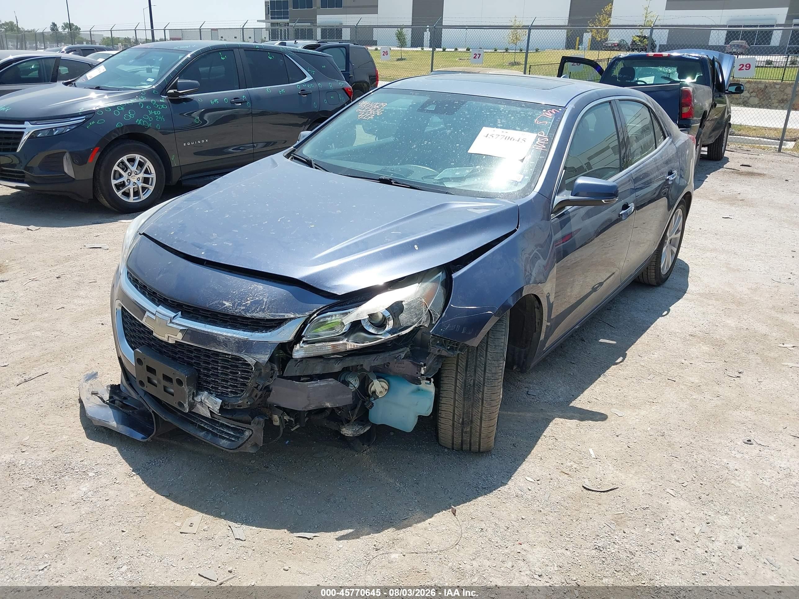 2014 Chevrolet Malibu 1lz Blue vin: 1G11H5SL1EF217636