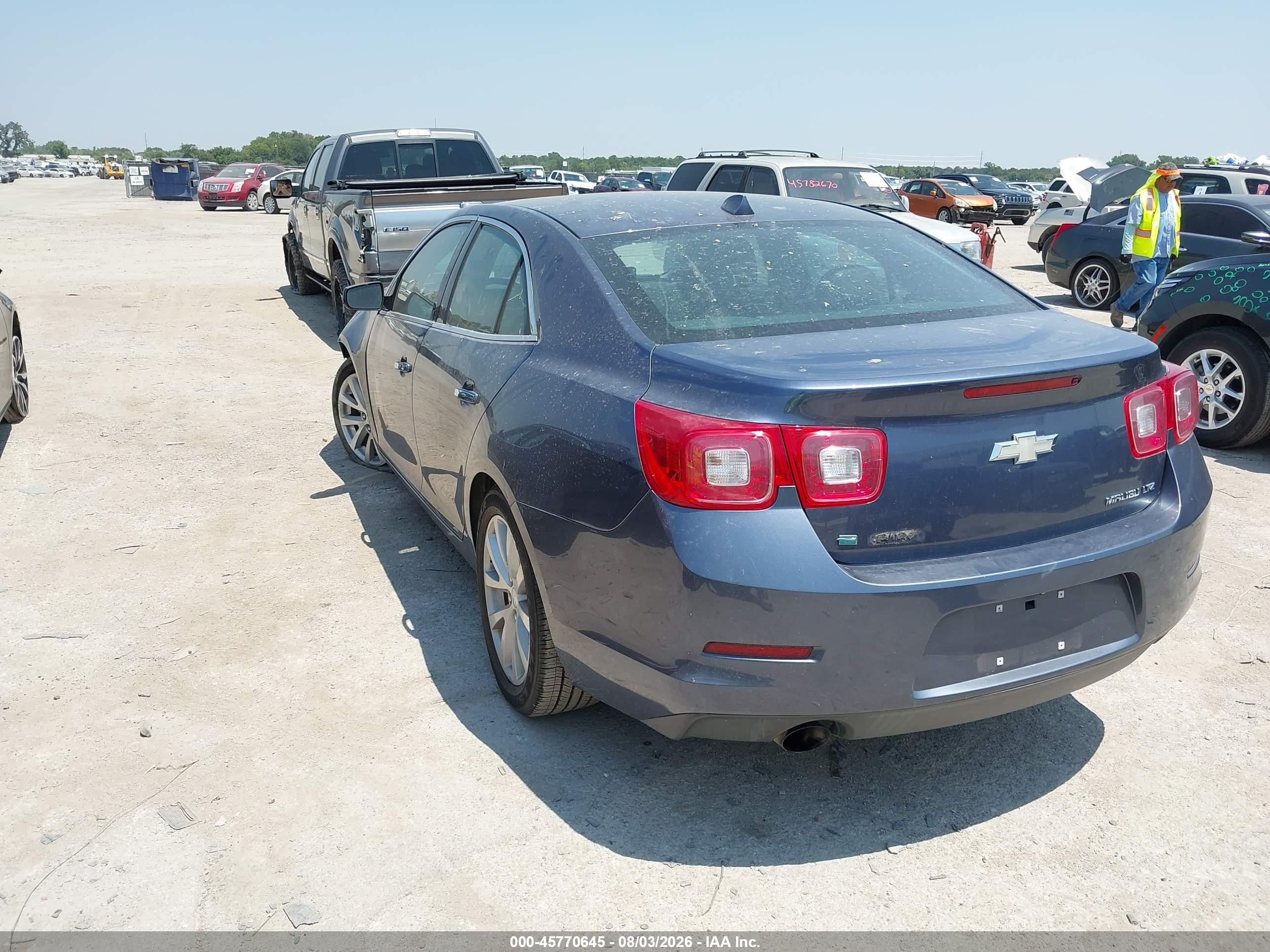 2014 Chevrolet Malibu 1lz Blue vin: 1G11H5SL1EF217636