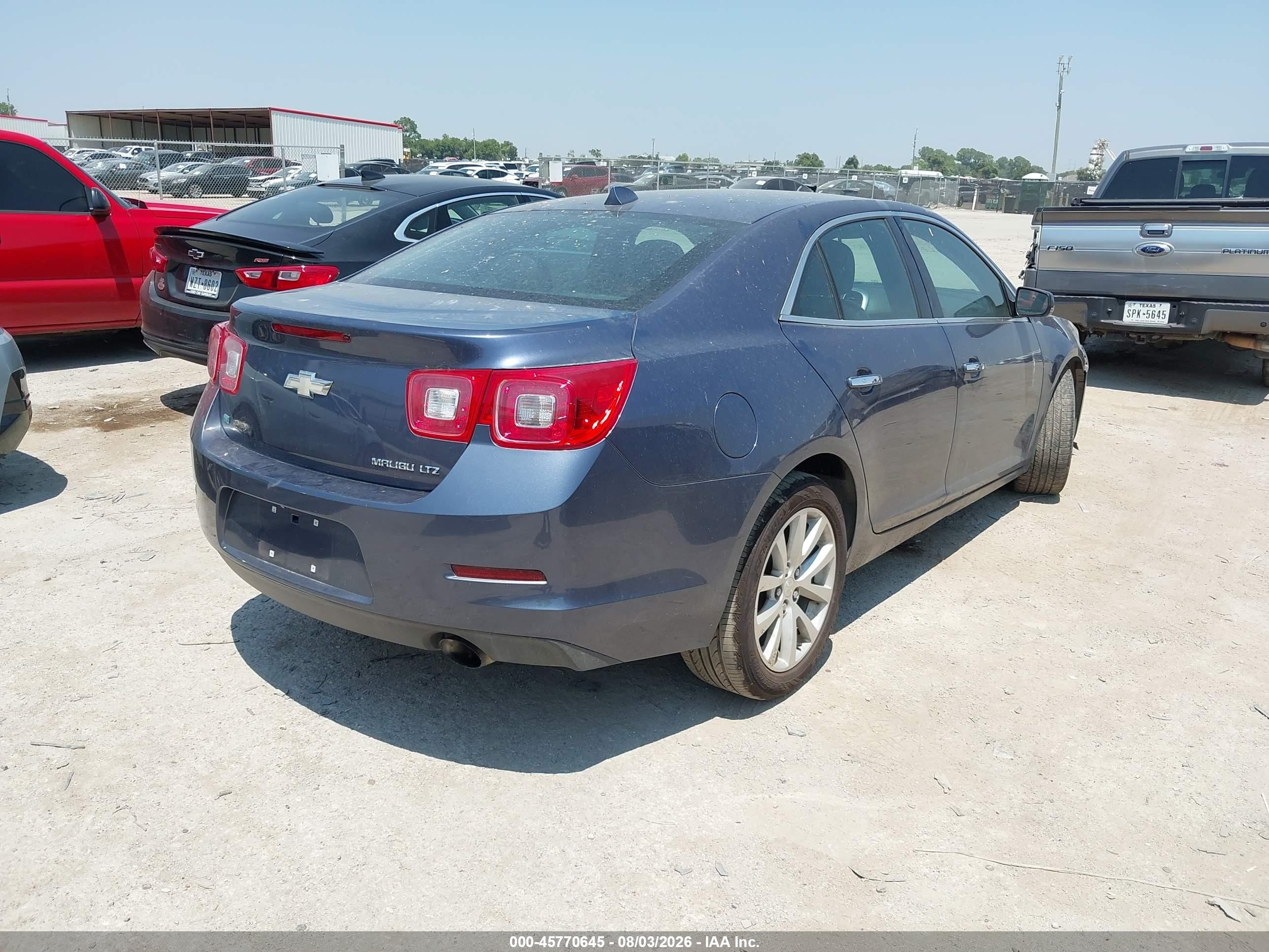 2014 Chevrolet Malibu 1lz Blue vin: 1G11H5SL1EF217636