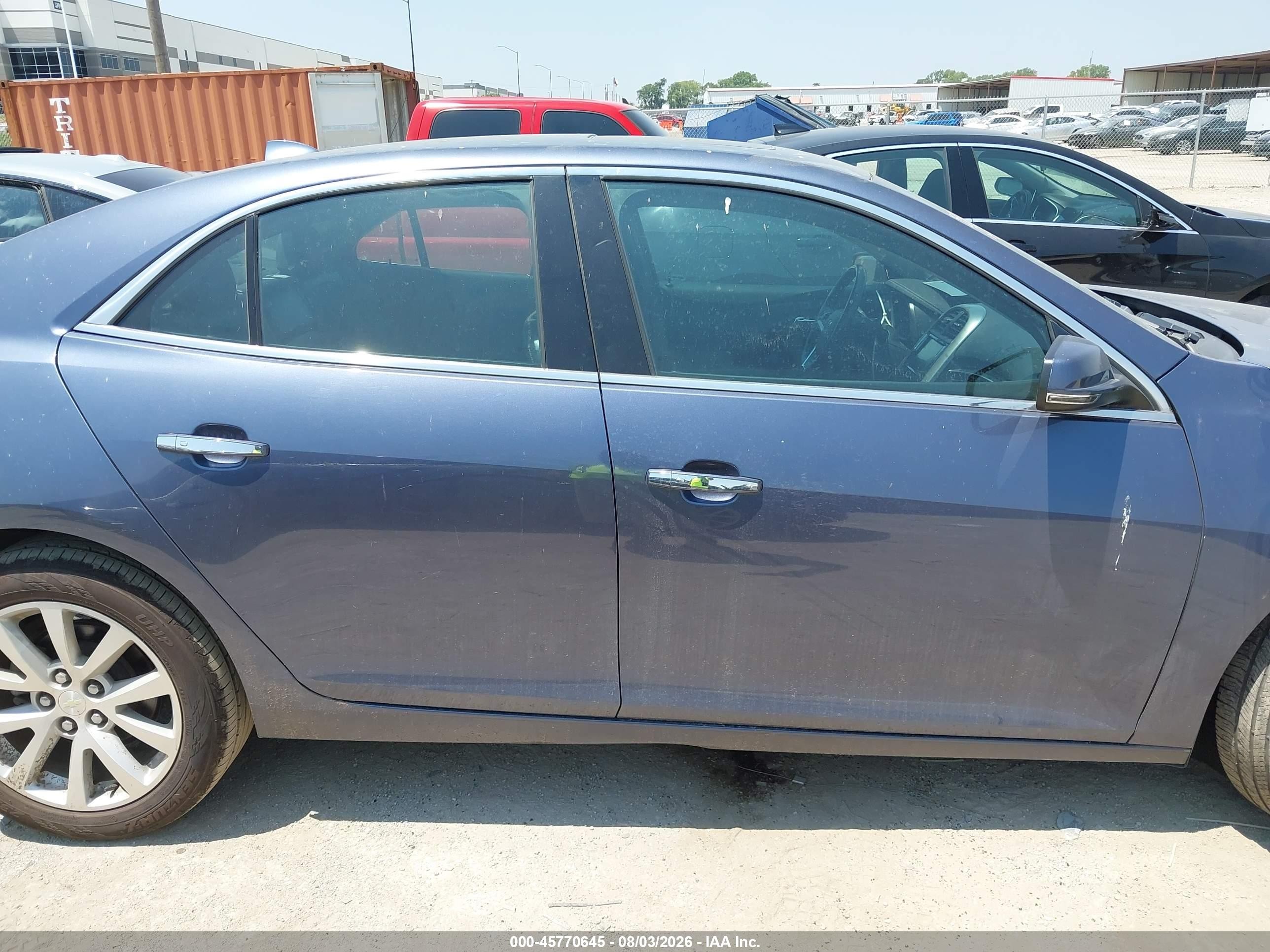 2014 Chevrolet Malibu 1lz Blue vin: 1G11H5SL1EF217636