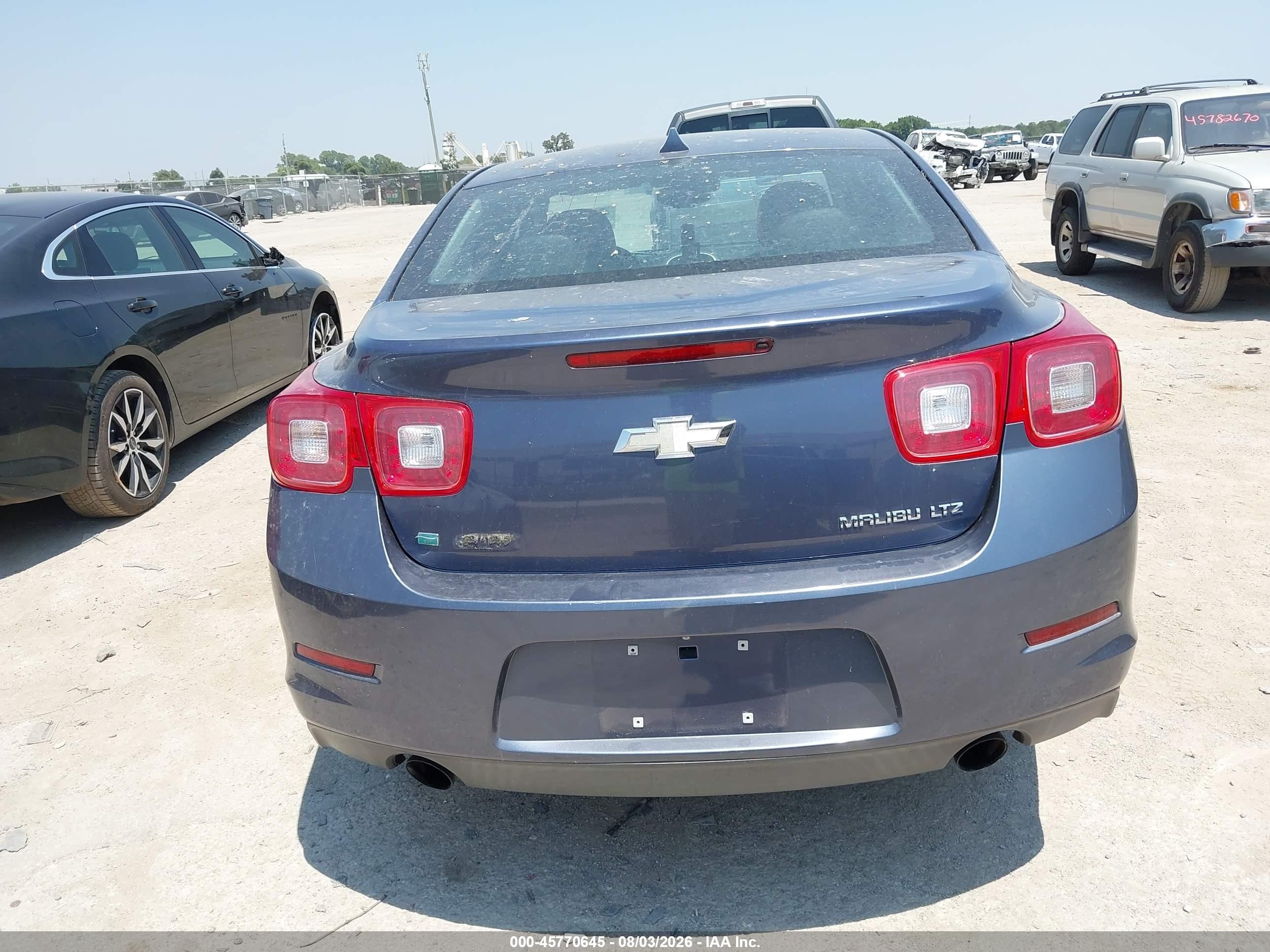 2014 Chevrolet Malibu 1lz Blue vin: 1G11H5SL1EF217636