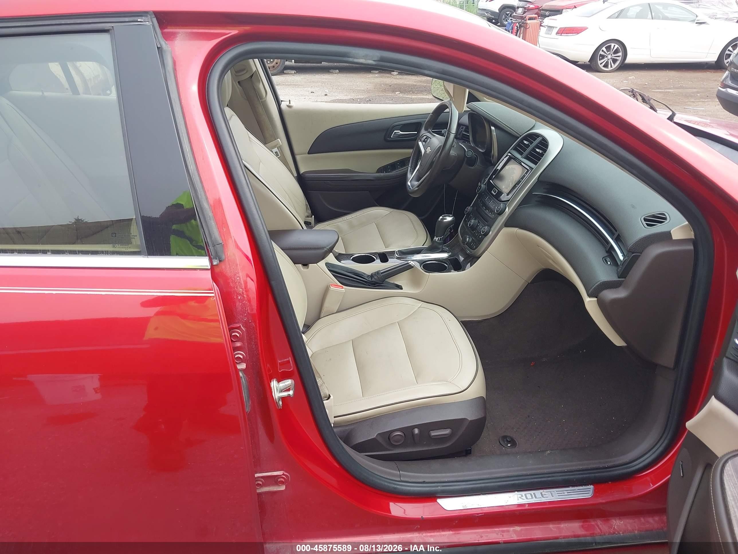 2014 Chevrolet Malibu 1lz Red vin: 1G11H5SL1EF223002